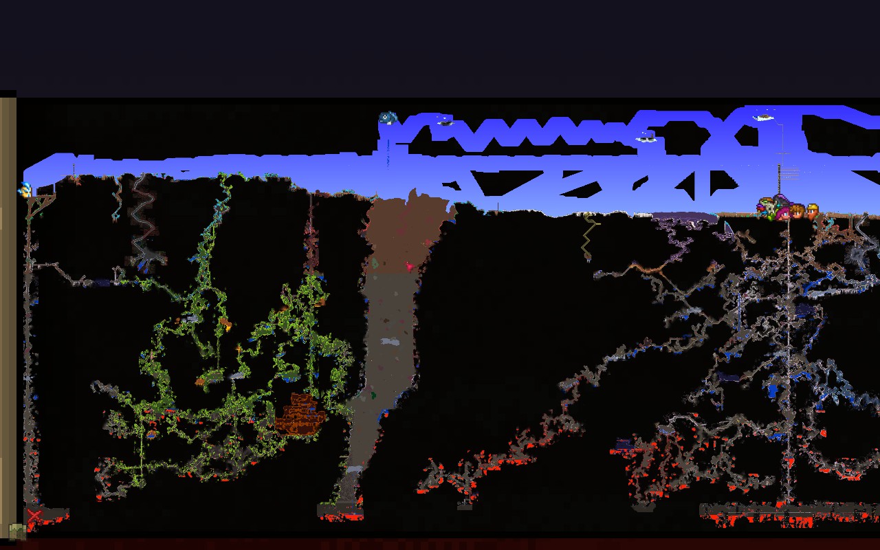 So I crafted the Drill Platform today Terraria