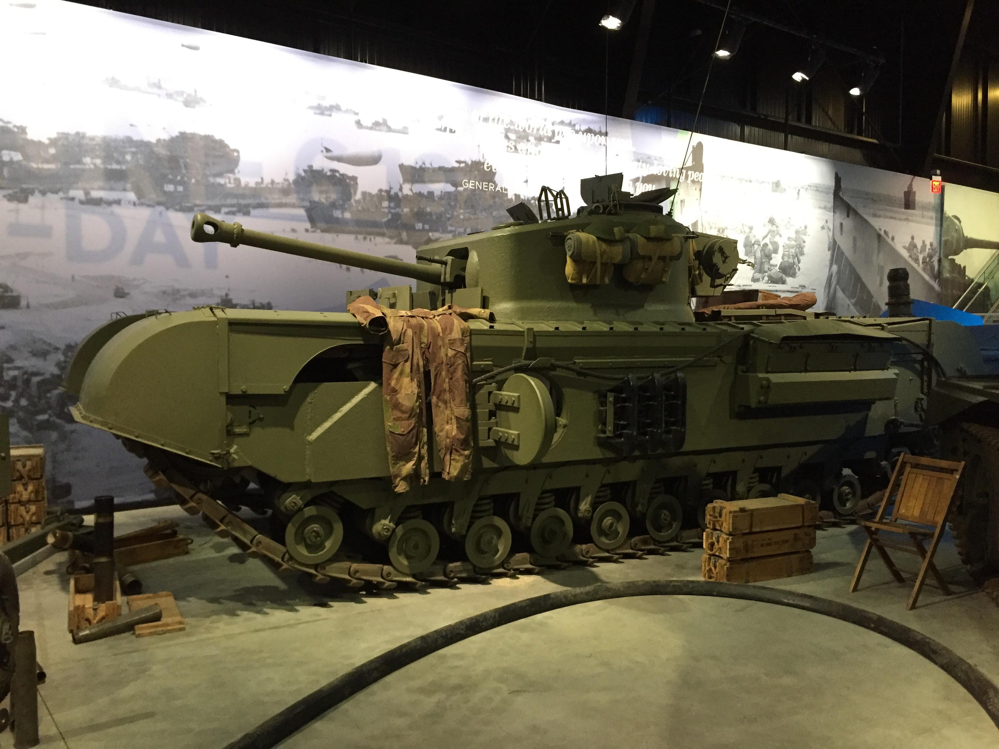 Churchill tank at the American Heritage Museum r/Warthunder