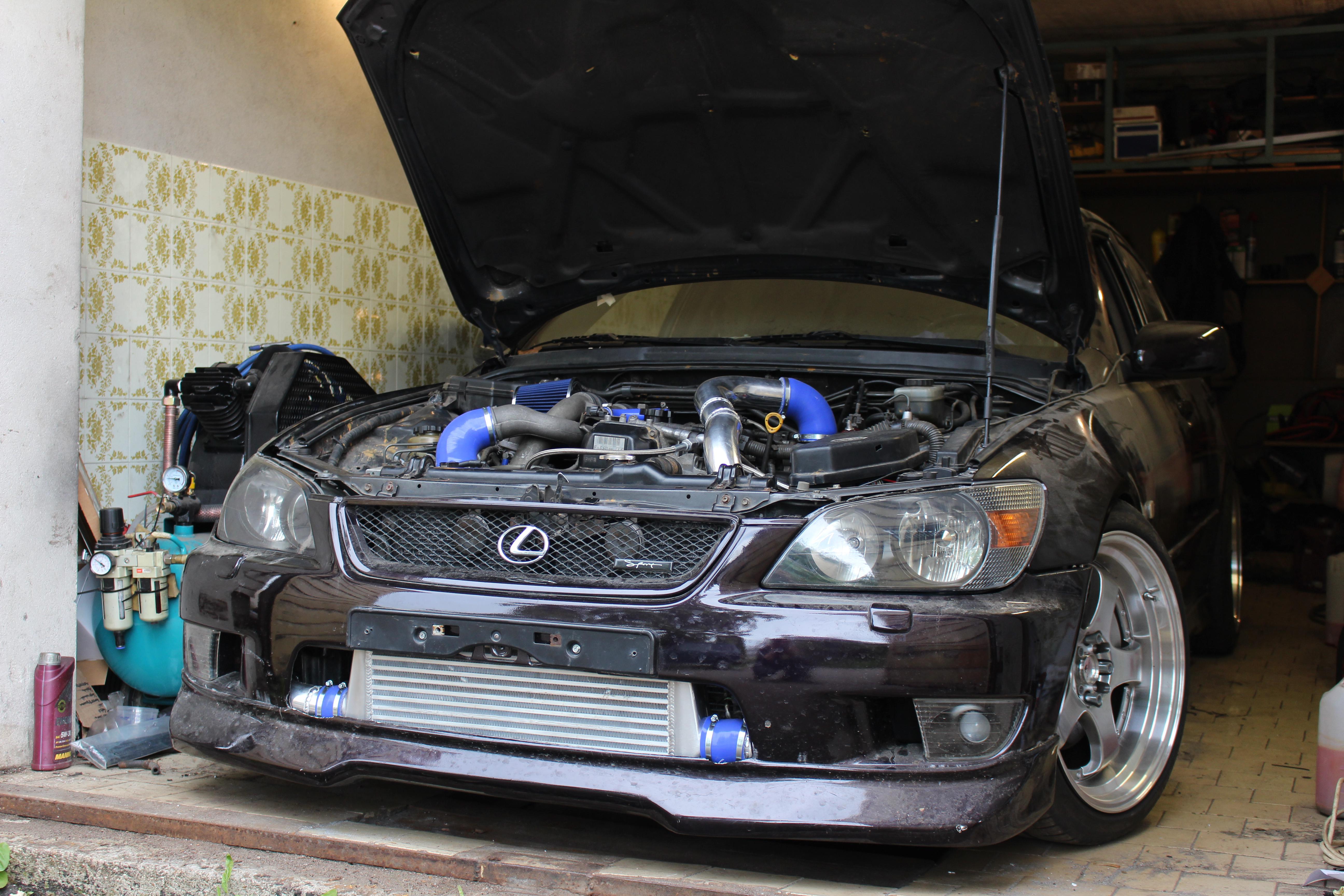 Twin turbo Lexus IS200 is almost complete r/projectcar