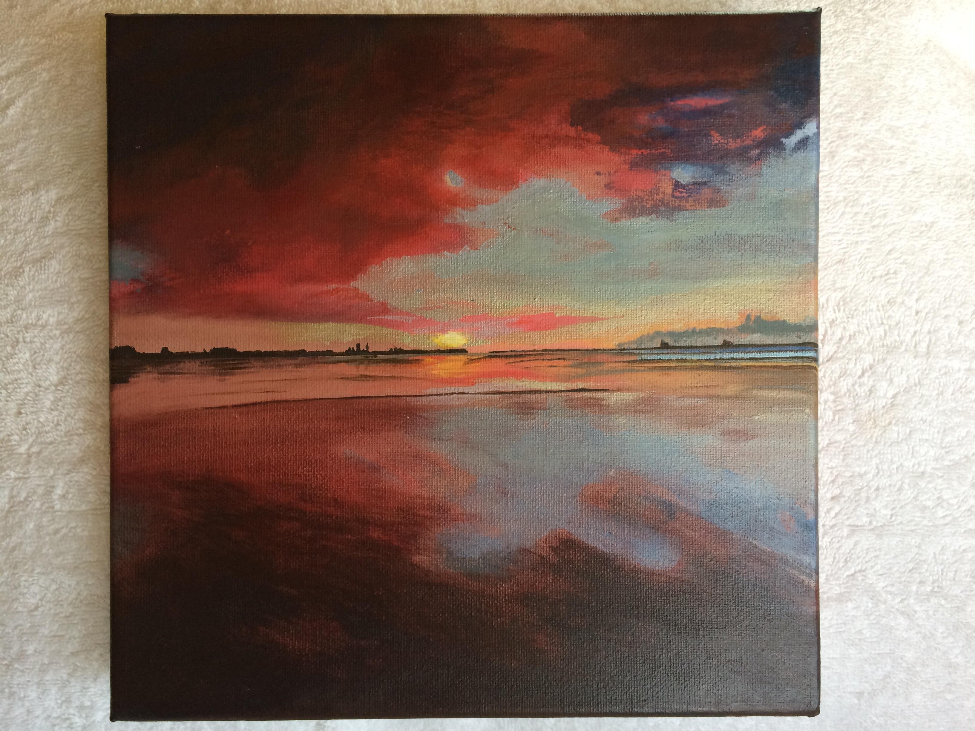 Started another painting, what do you think? r/painting