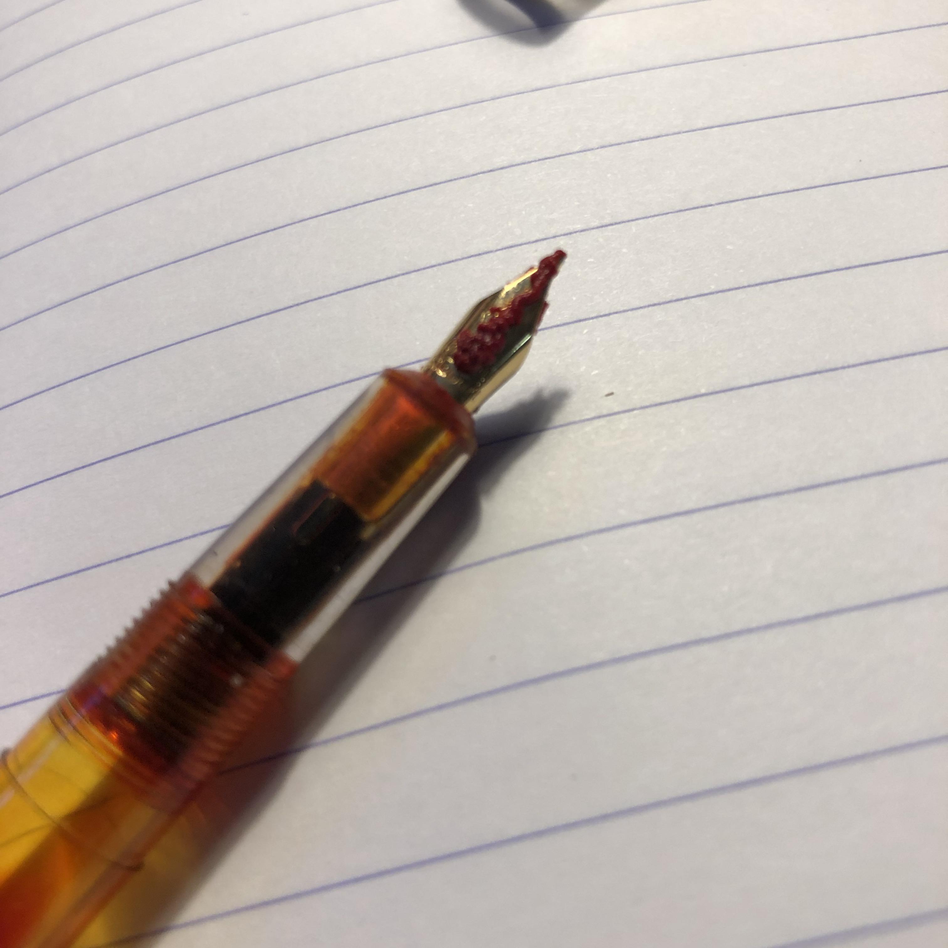 Nib creep 😍😍😍 r/fountainpens