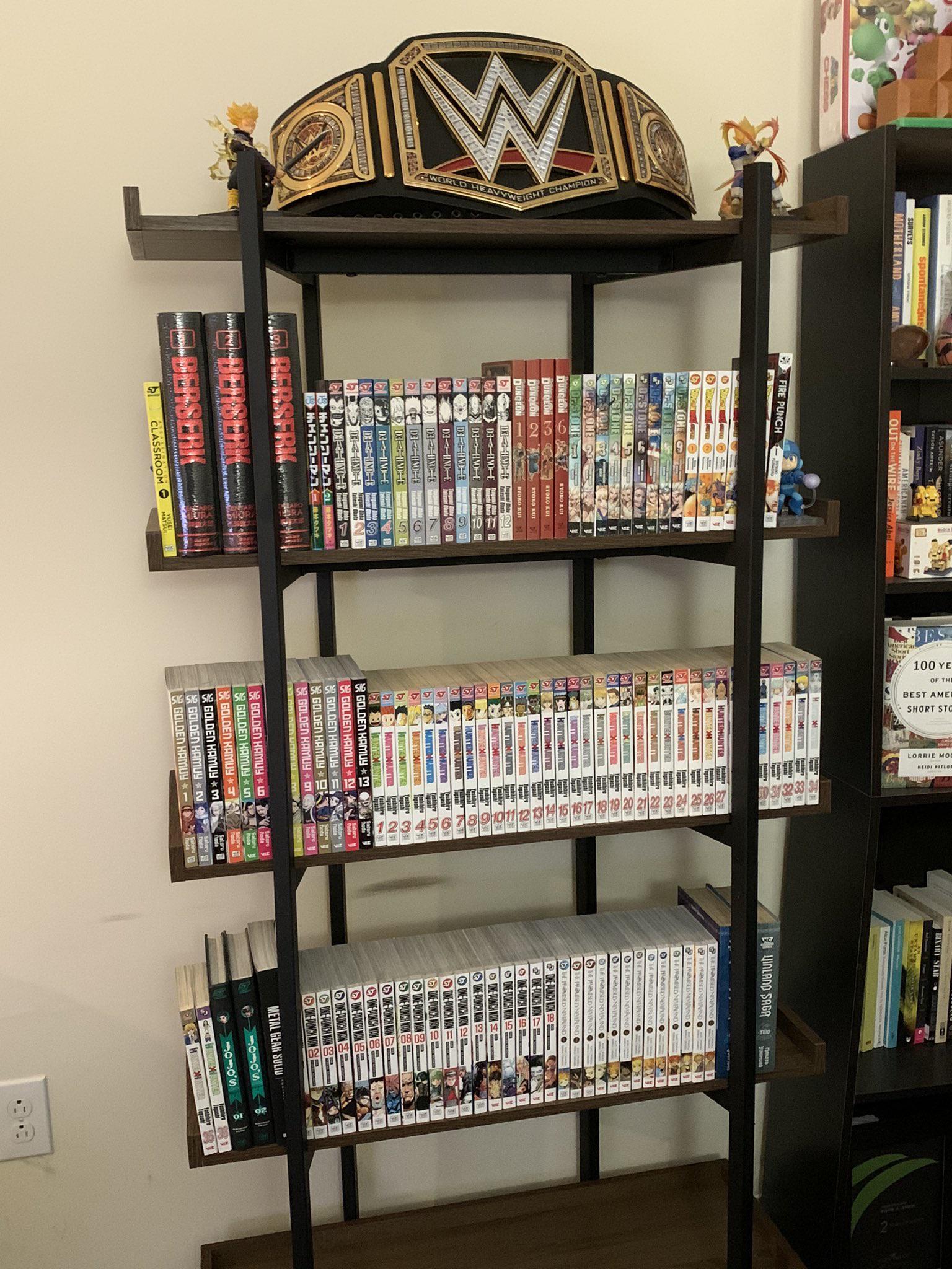 I FINALLY invested in a bookcase for my manga. Now I need one for my
