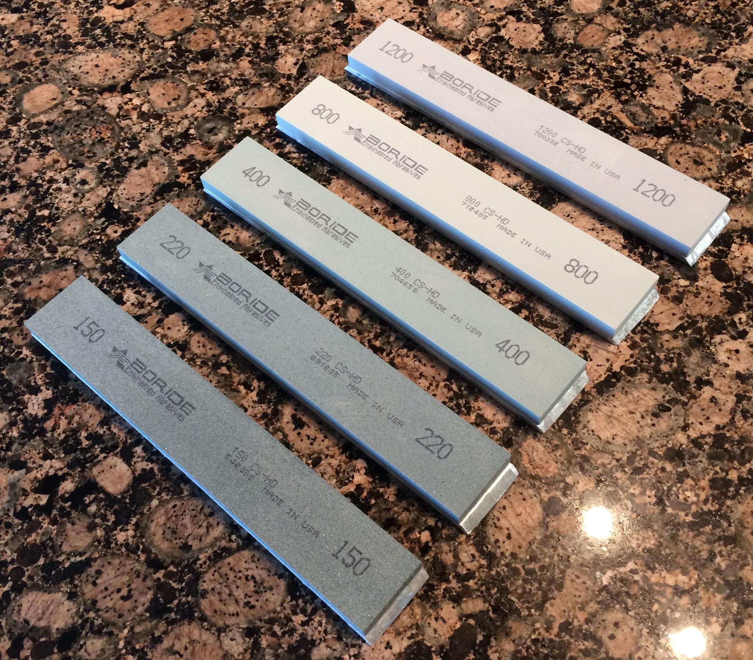 "Homemade" Edge Pro stones