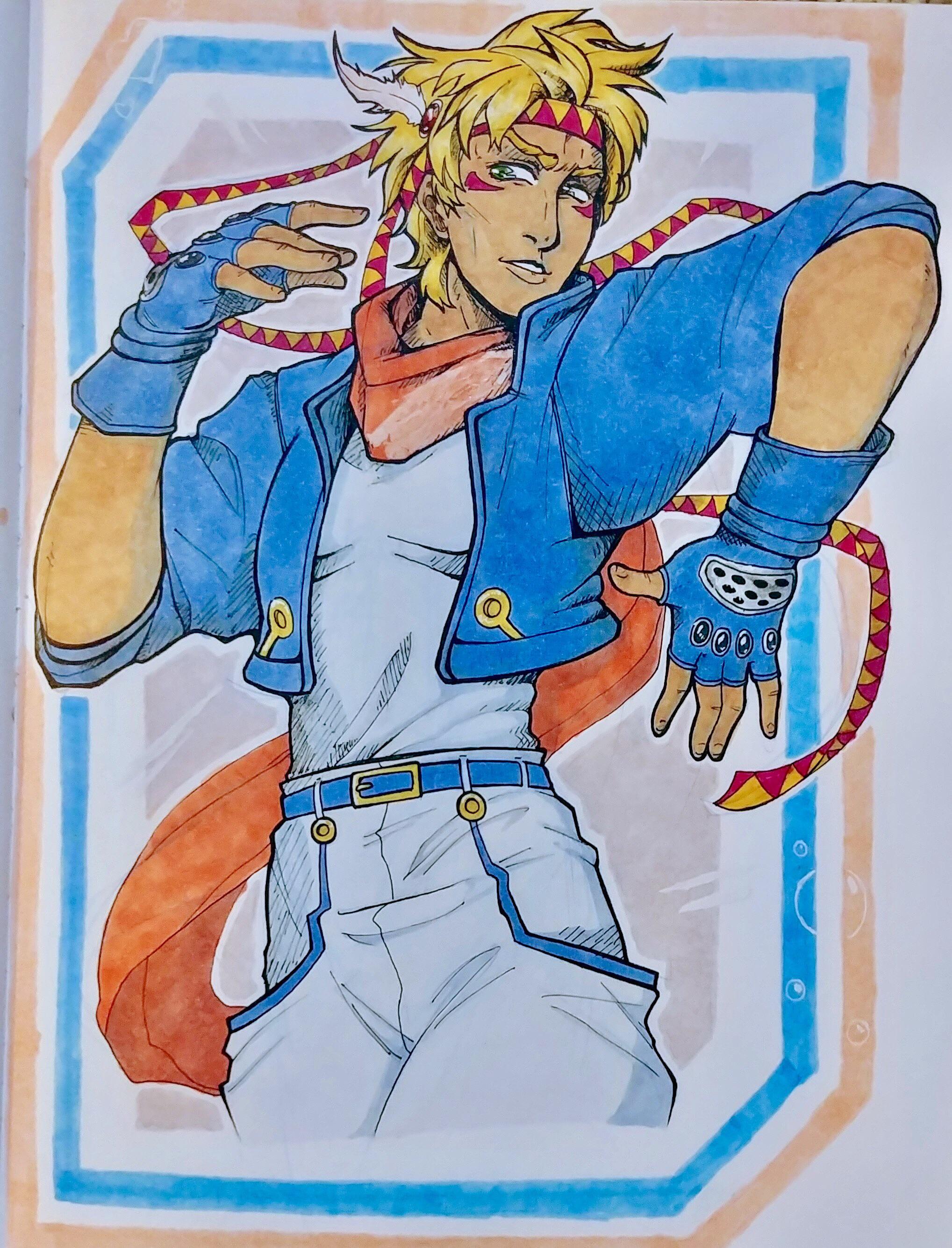 [Fanart] Caesar Zeppeli r/StardustCrusaders