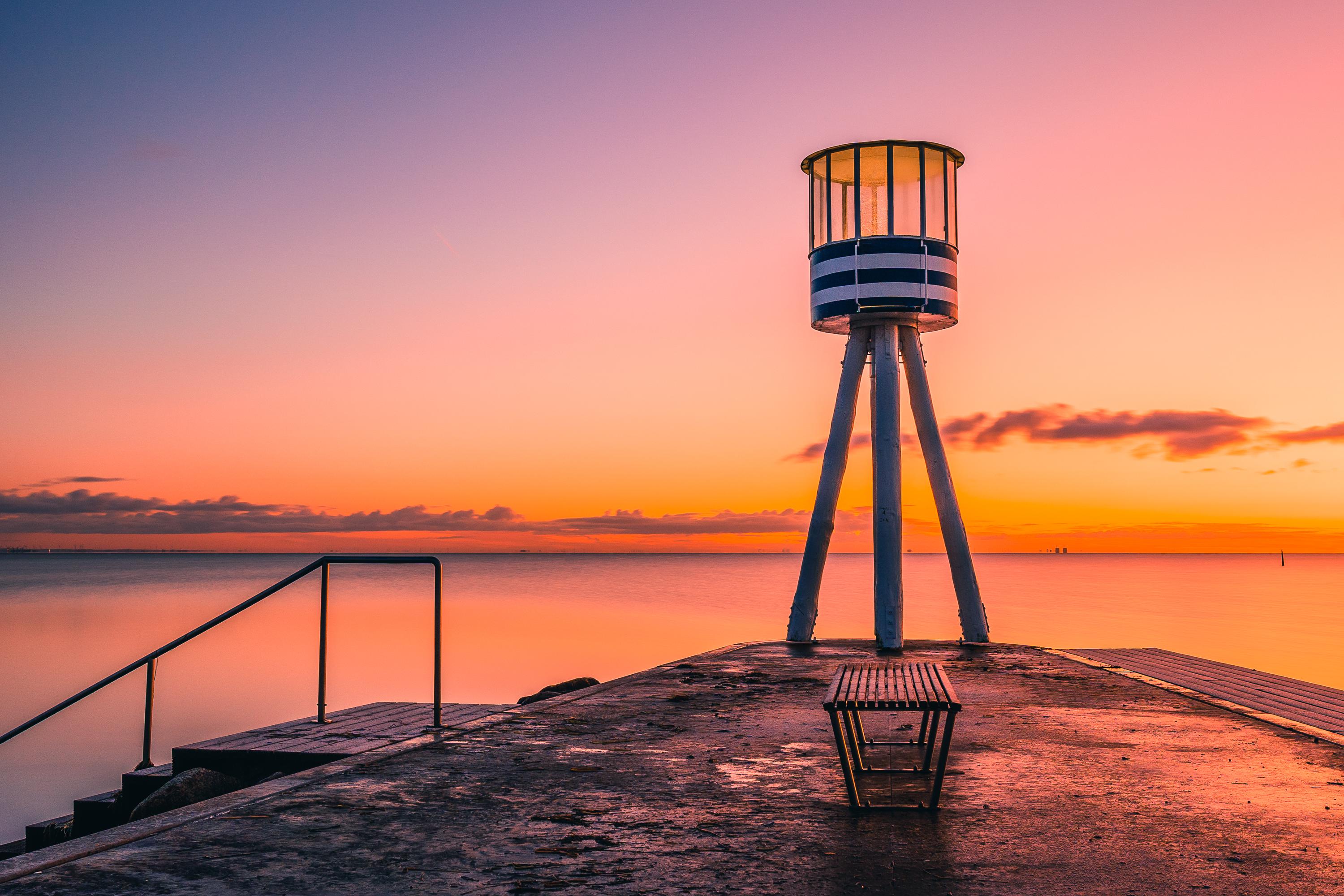 Bellevue Beach Sunrise a7iii 24 1.4 GM SonyAlpha