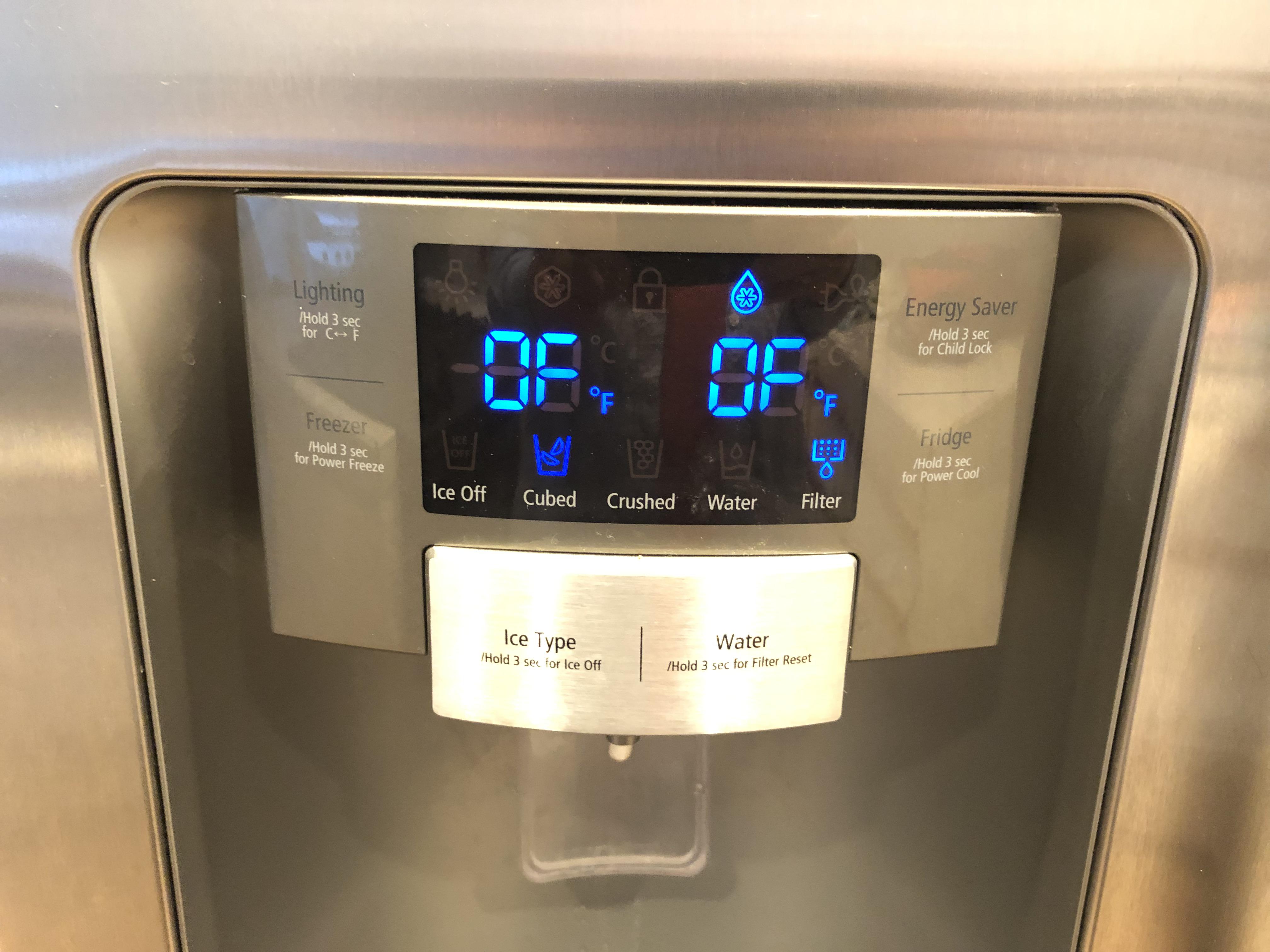 Help with Samsung sidebyside fridge/freezer (RS265TDRS) r