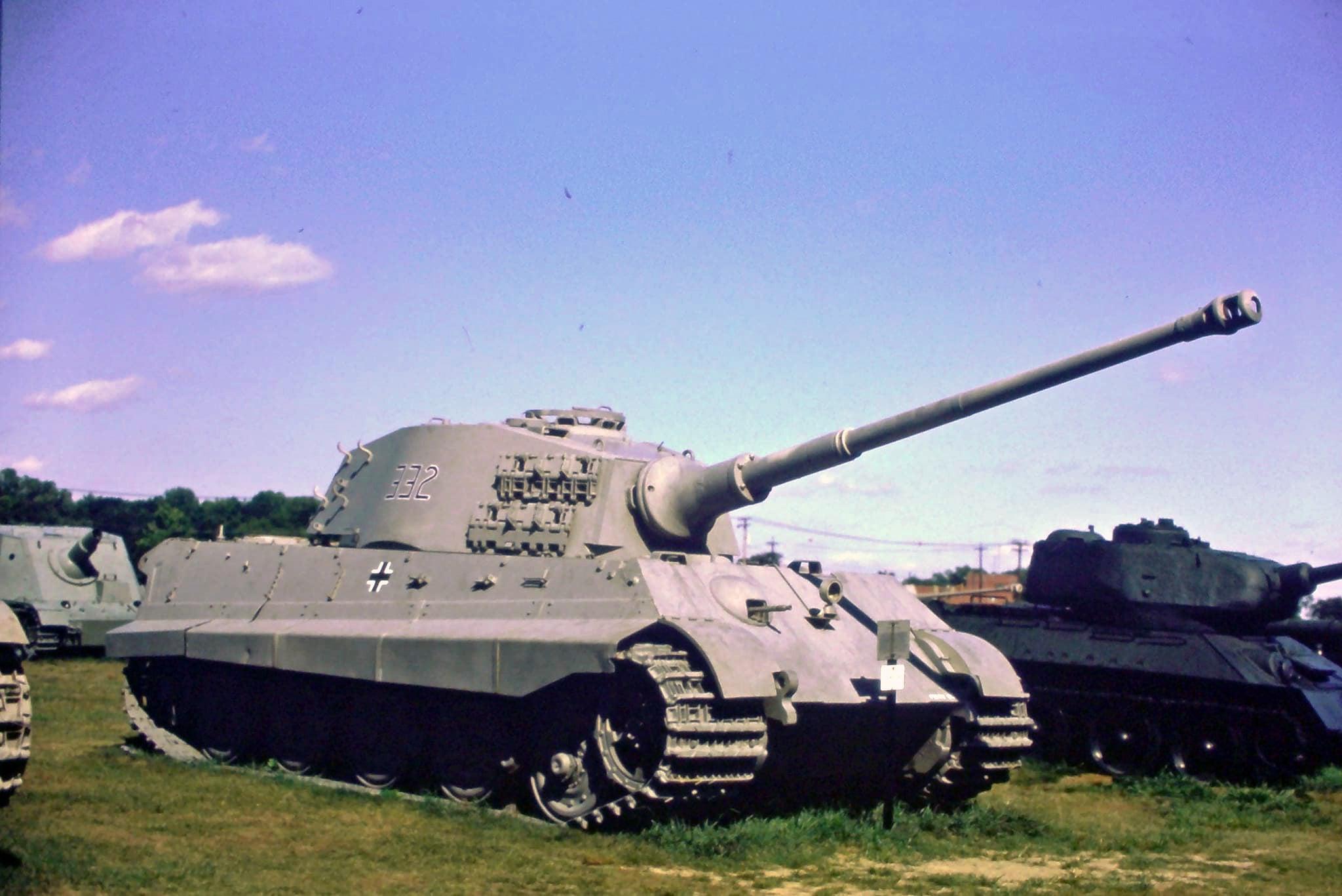 King Tiger at Aberdeen Proving Ground in 1990 r/TankPorn