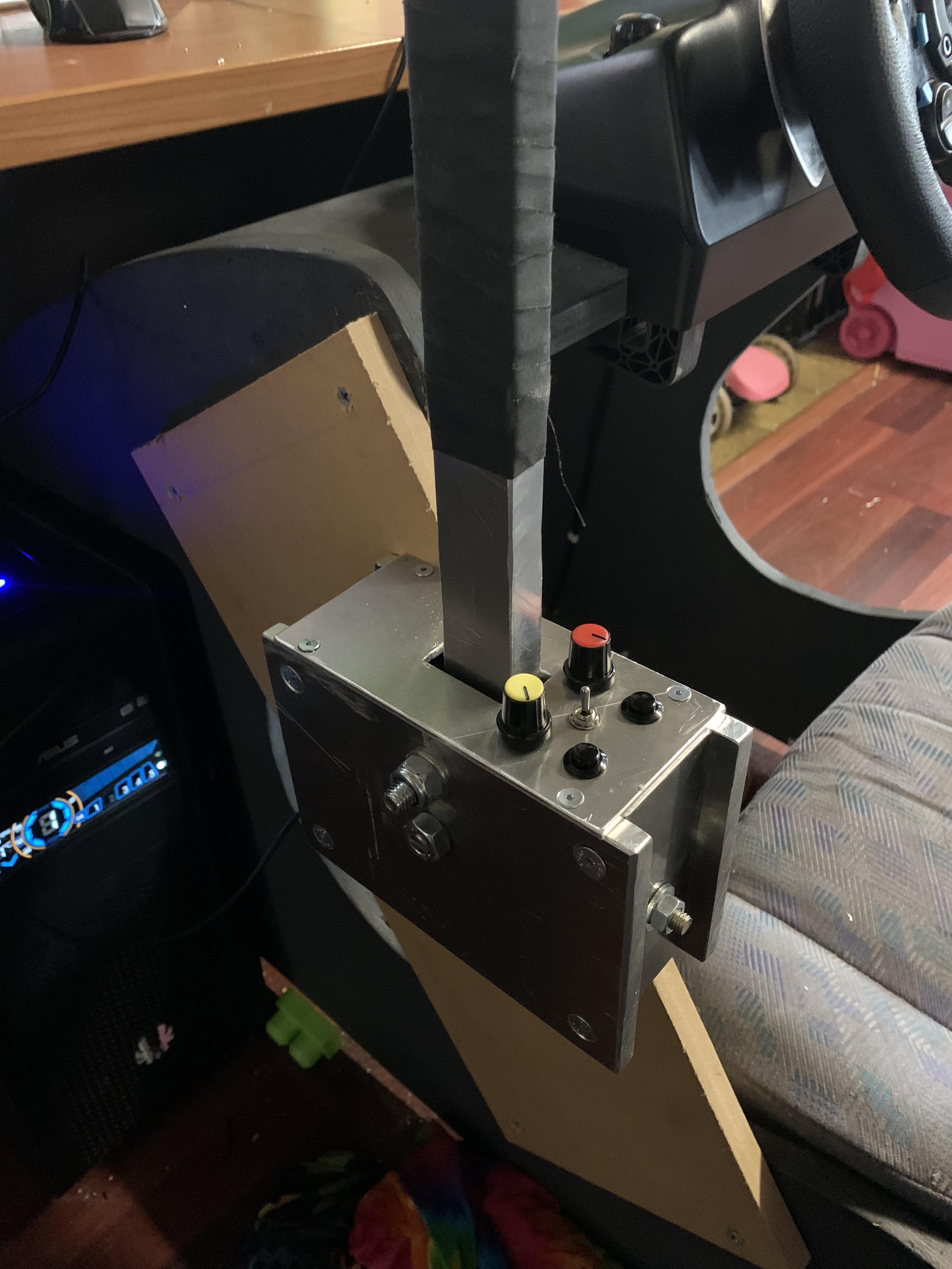 DIY sequential shifter with extras r/simracing