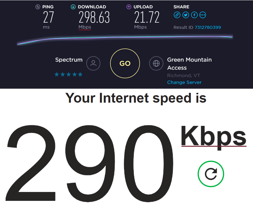 Getting significantly slower speed than we pay