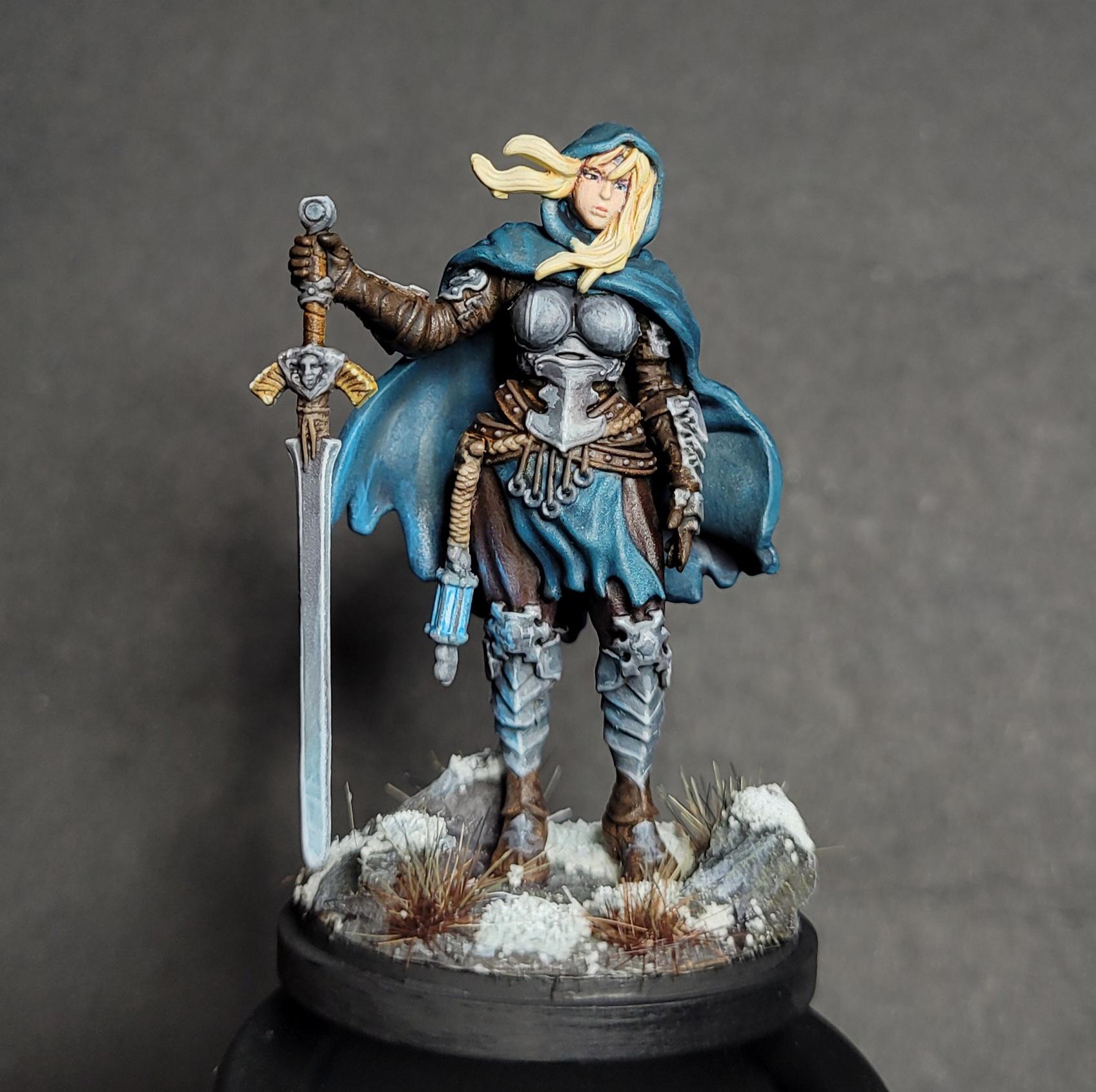 Allison the twilight knight. Kingdom Death Monster r/minipainting