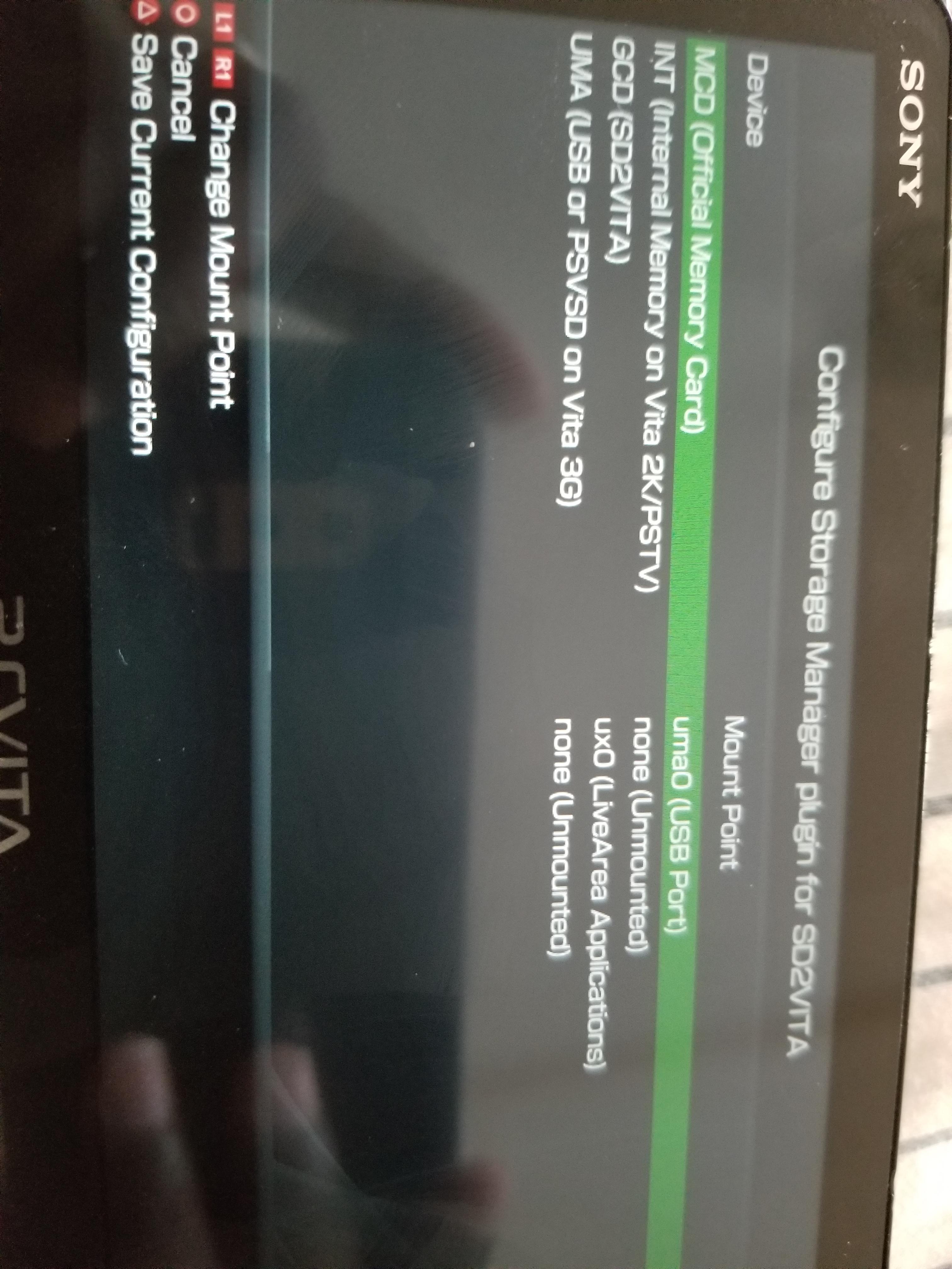 [最新] sd2vita uma0 not showing 246733Sd2vita uma0 not showing