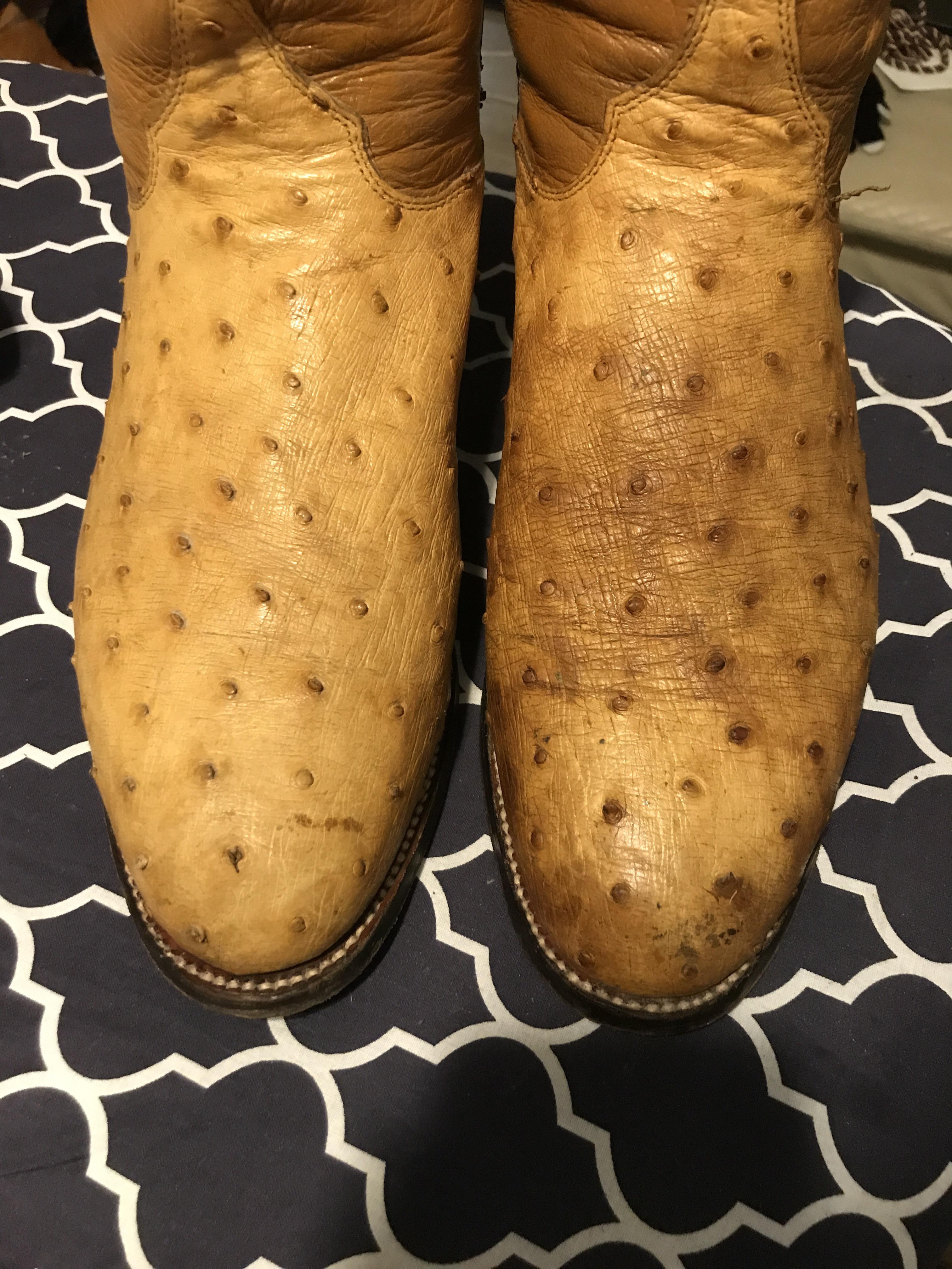 Ostrich Boot Mistake r/Boots