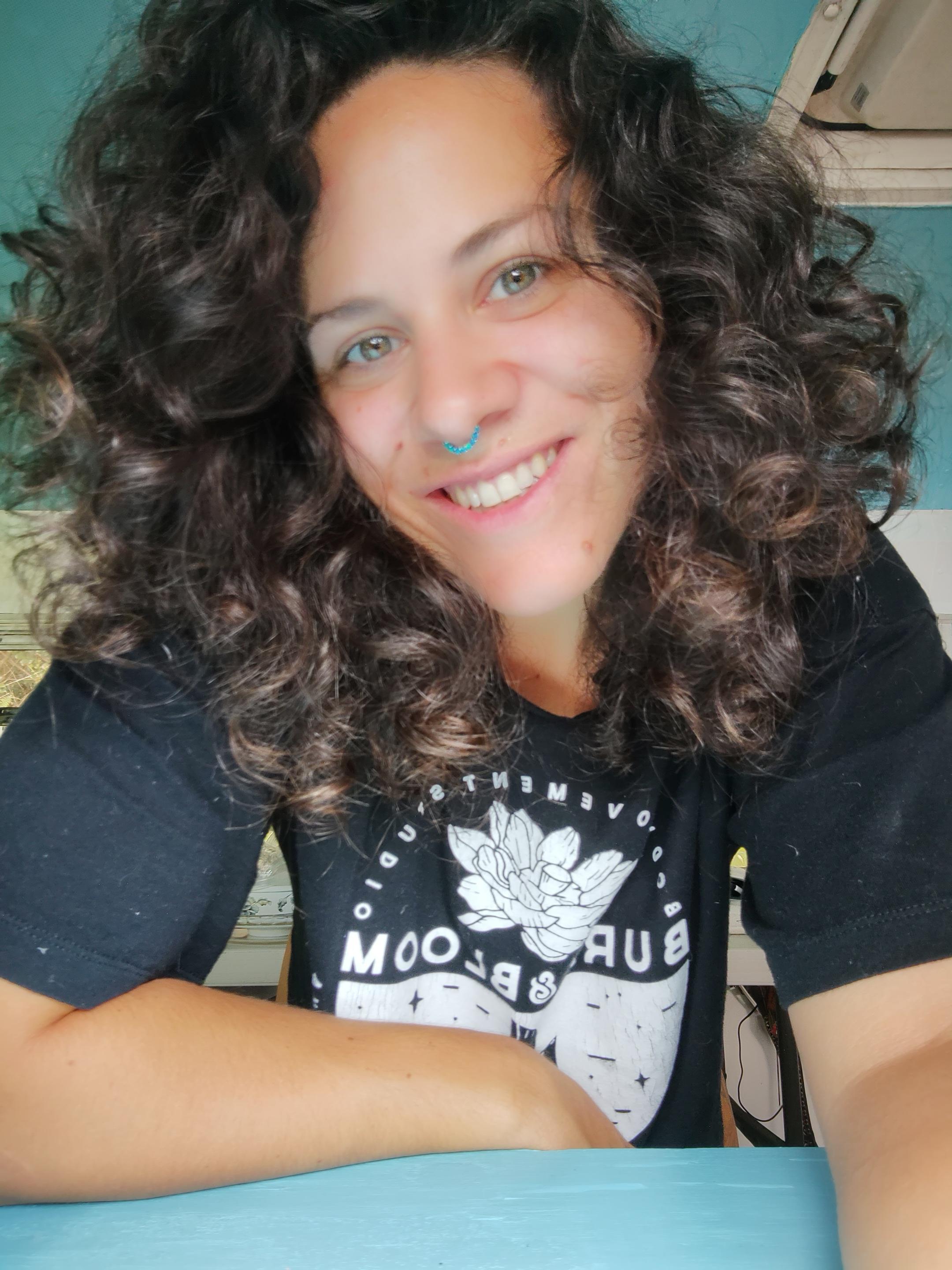 My hairs full of humidity! I wash and condition with an argon oil of