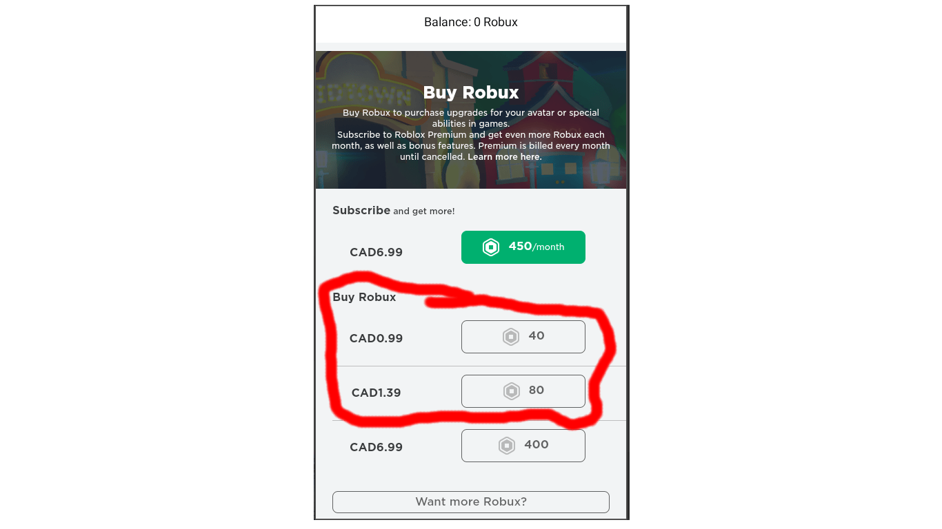 Roblox lets make 40 robux 1 Also Roblox