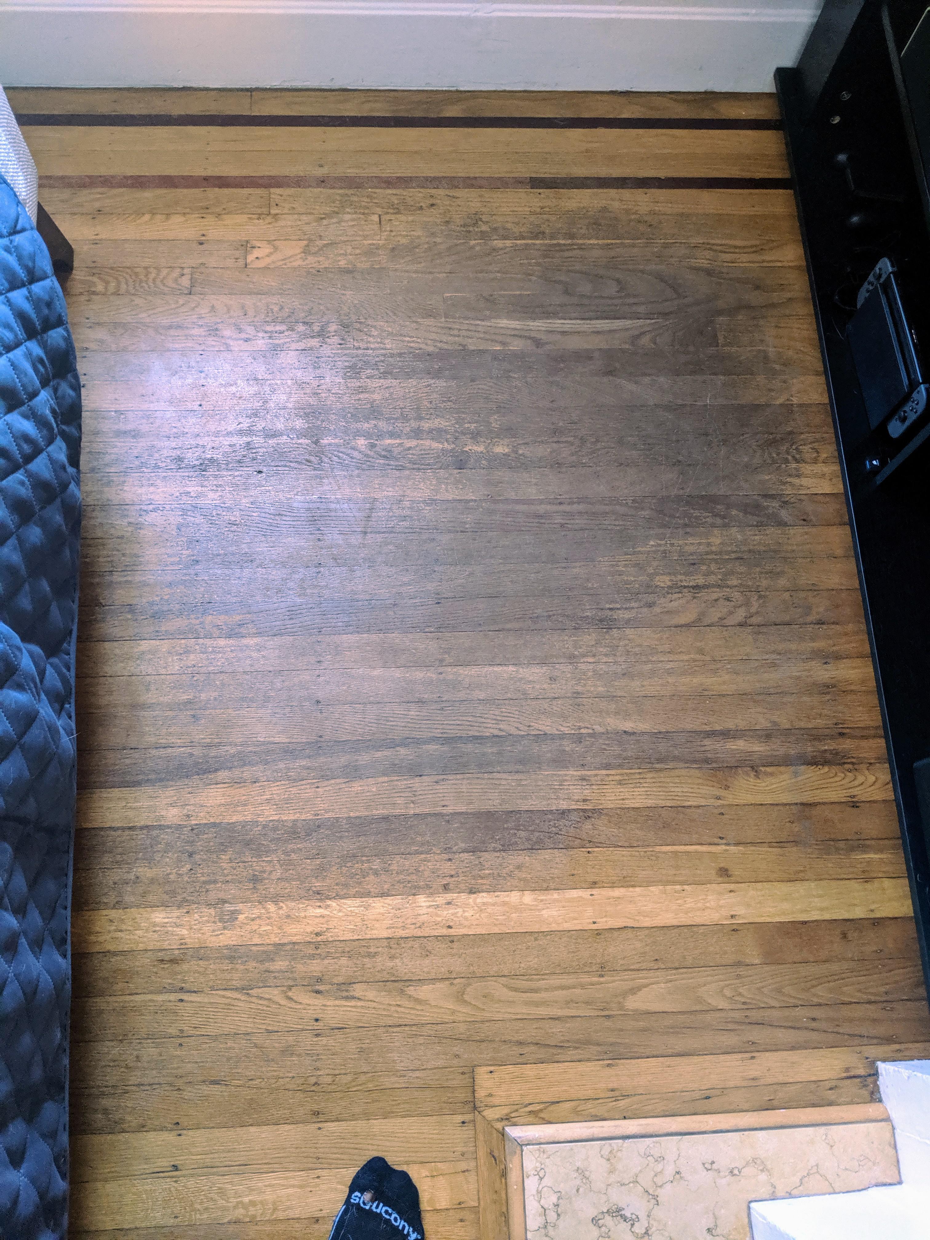 How to repair damaged hardwood floors without sanding? r/woodworking