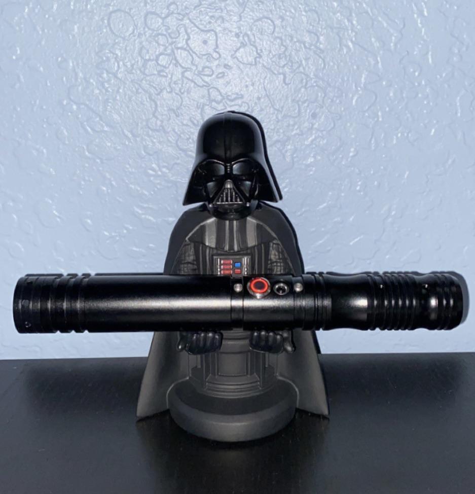 My first neopixel lightsaber! Excited to finally join this Reddit