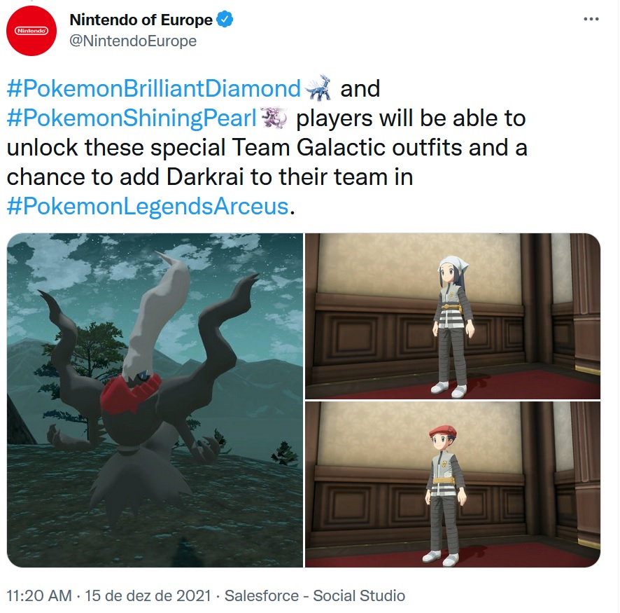 Owners of Brilliant diamond and Shining Pearl get extra features in