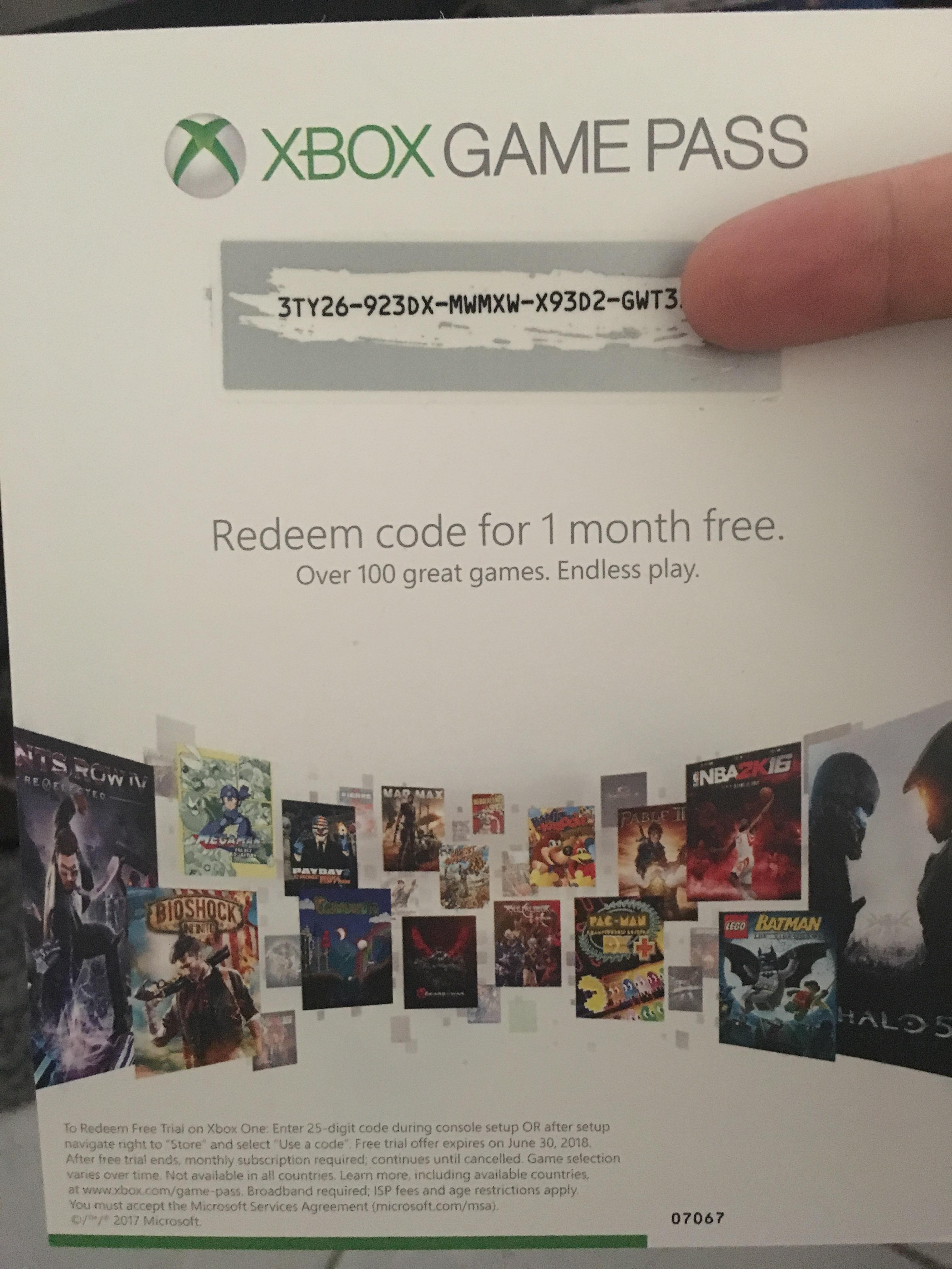 Is the xbox game pass 1 dollar mopaarrow