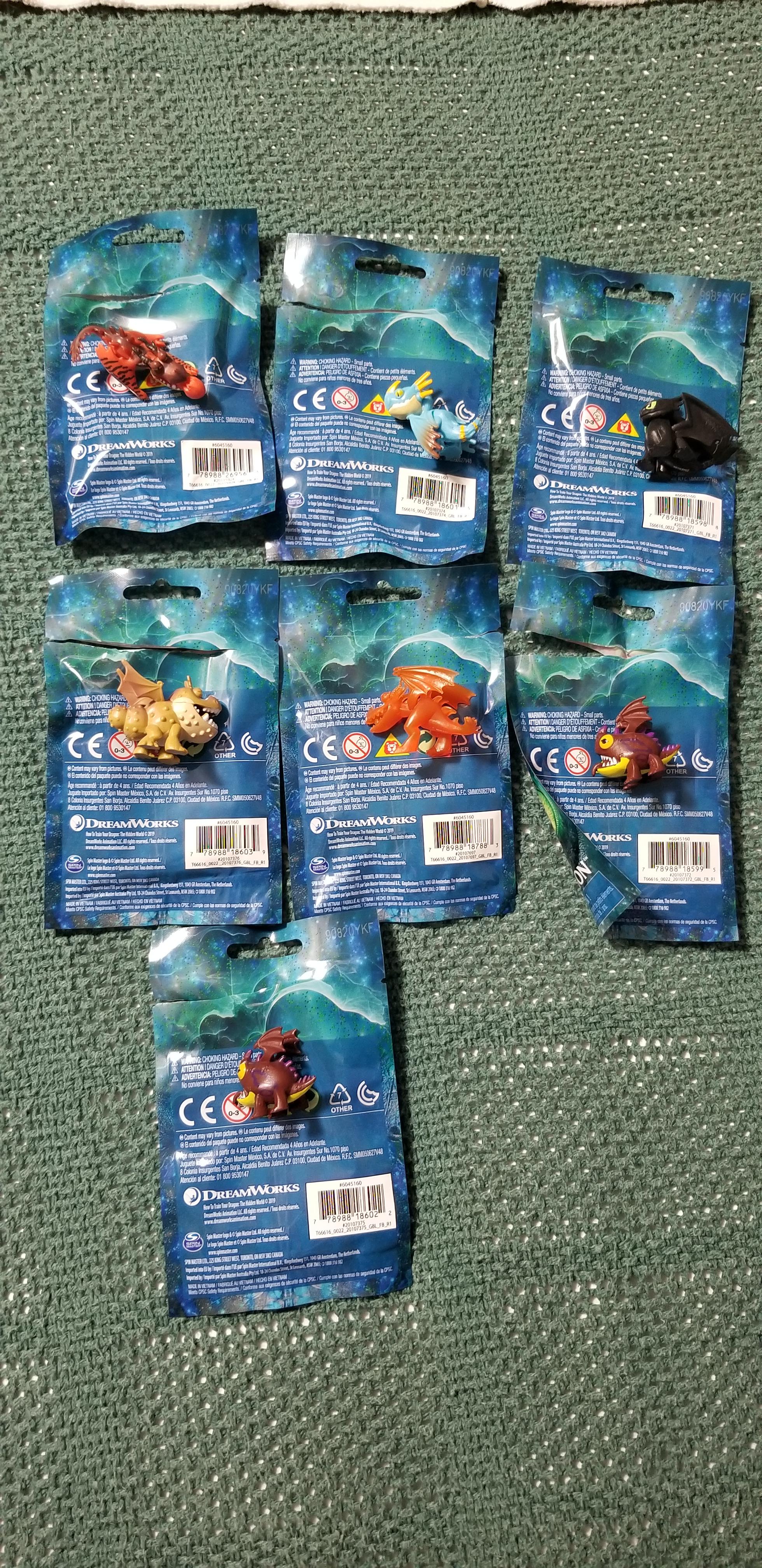 New wave of blind bag figures! r/httyd