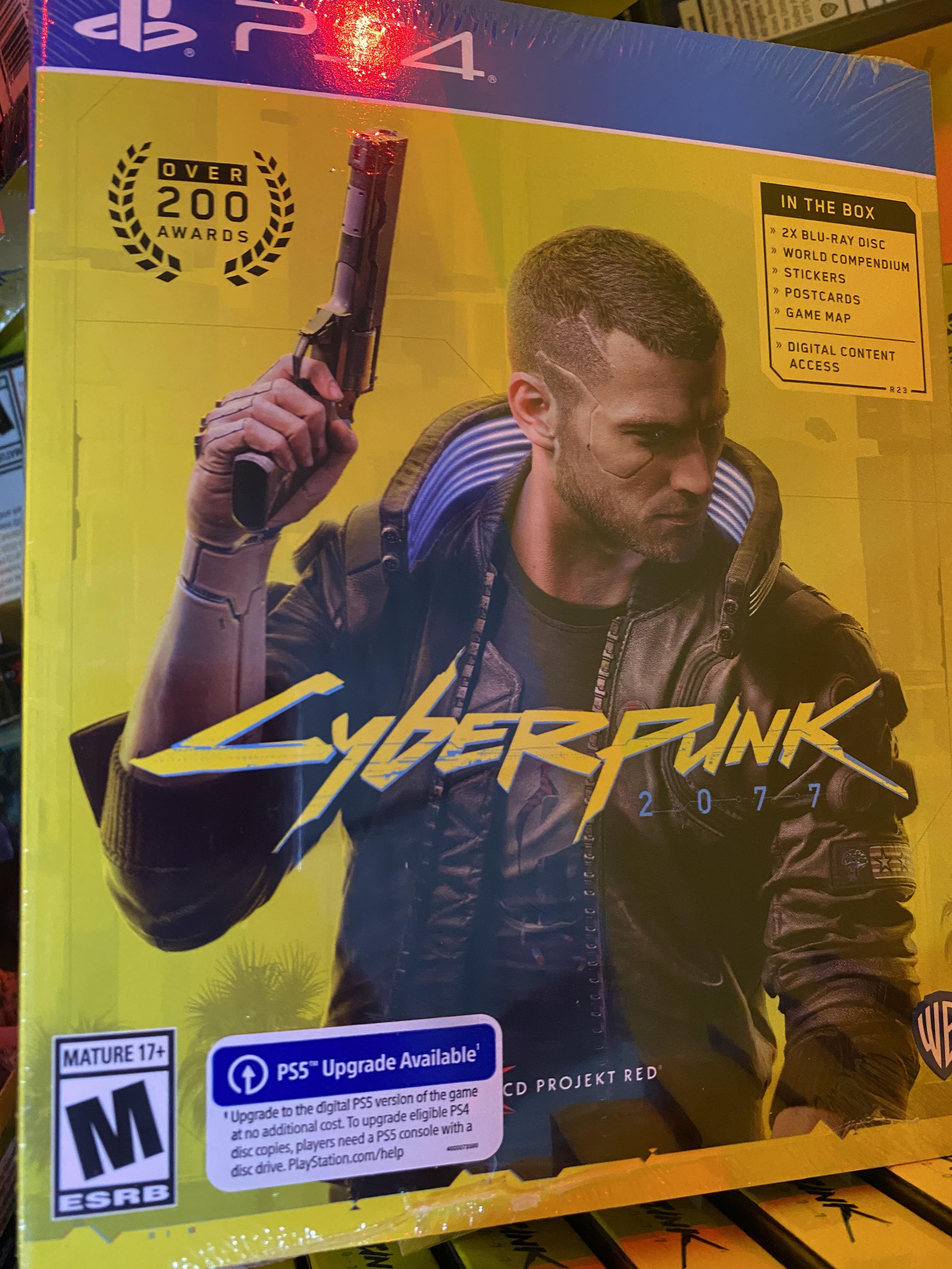 Cyberpunk 2077 copies are in the Amazon warehouse! Cases have a PS5