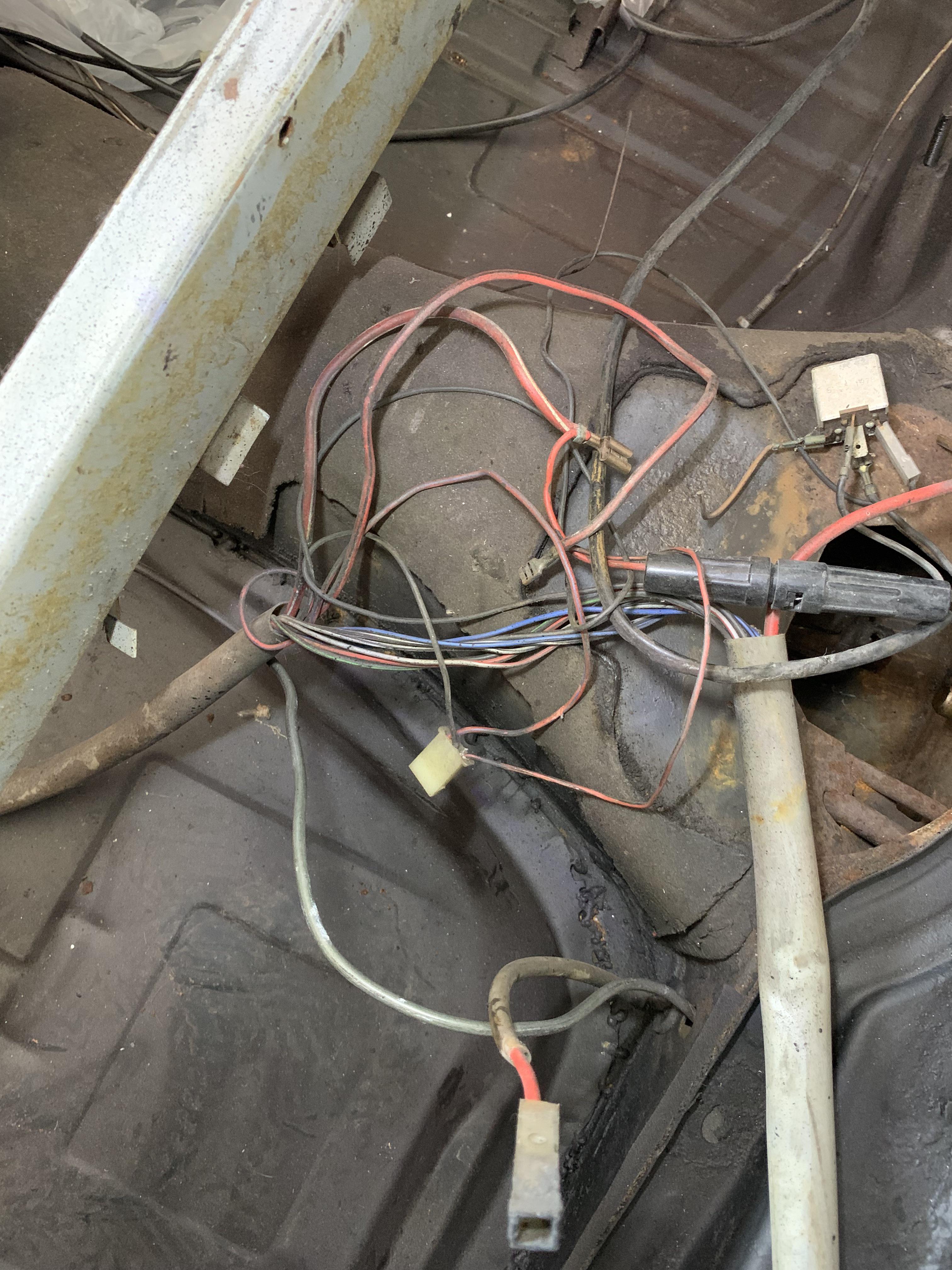 This mess is behind the drivers seat of my 79 super.. anyone have any