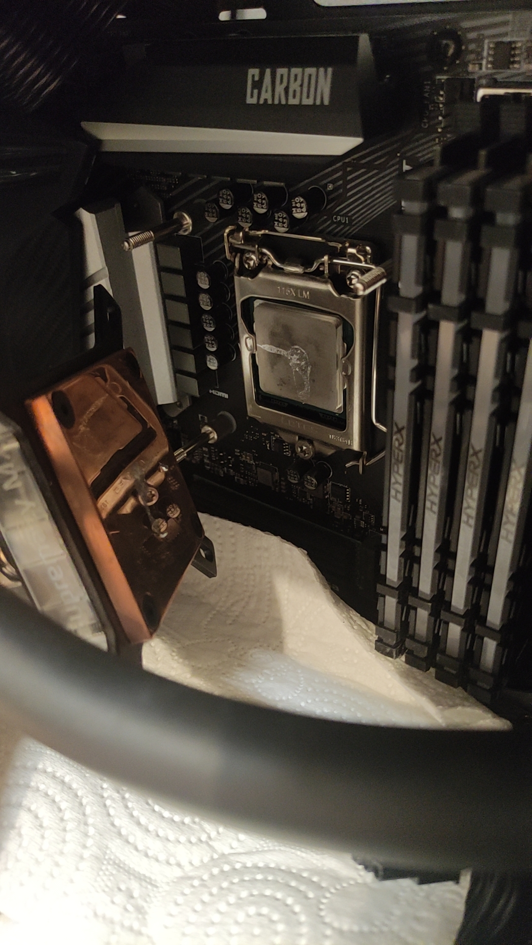 opened my prebuilt water cooled pc for the first time, and decided to