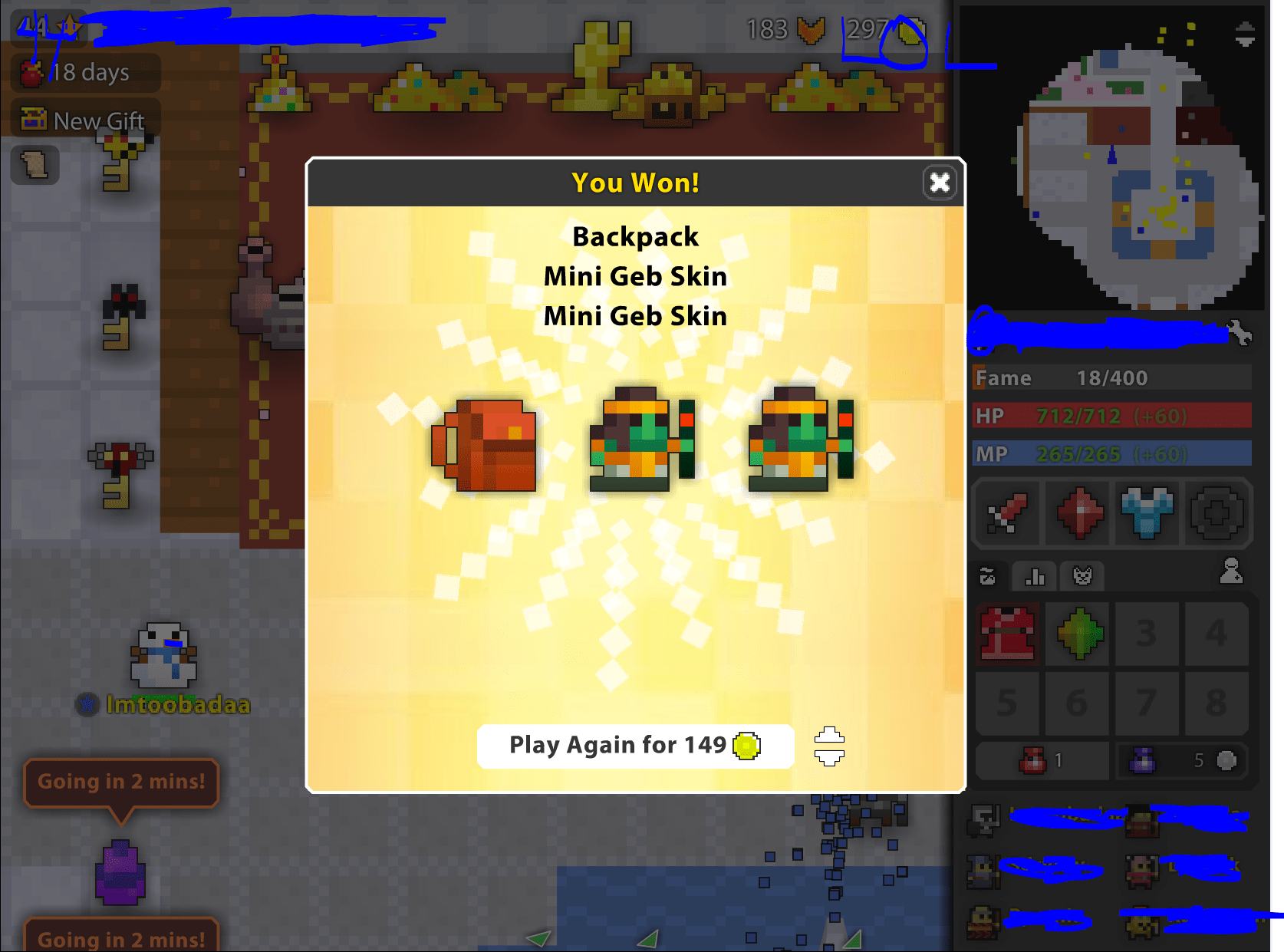 i thought id try the gebbox the food box and the knight box once
