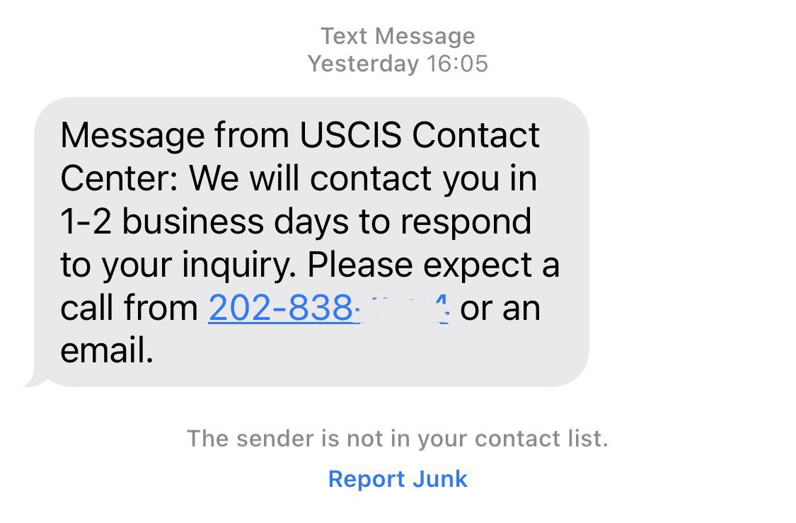 Tier 2 call scheduled. Is this timeframe legit? r/USCIS