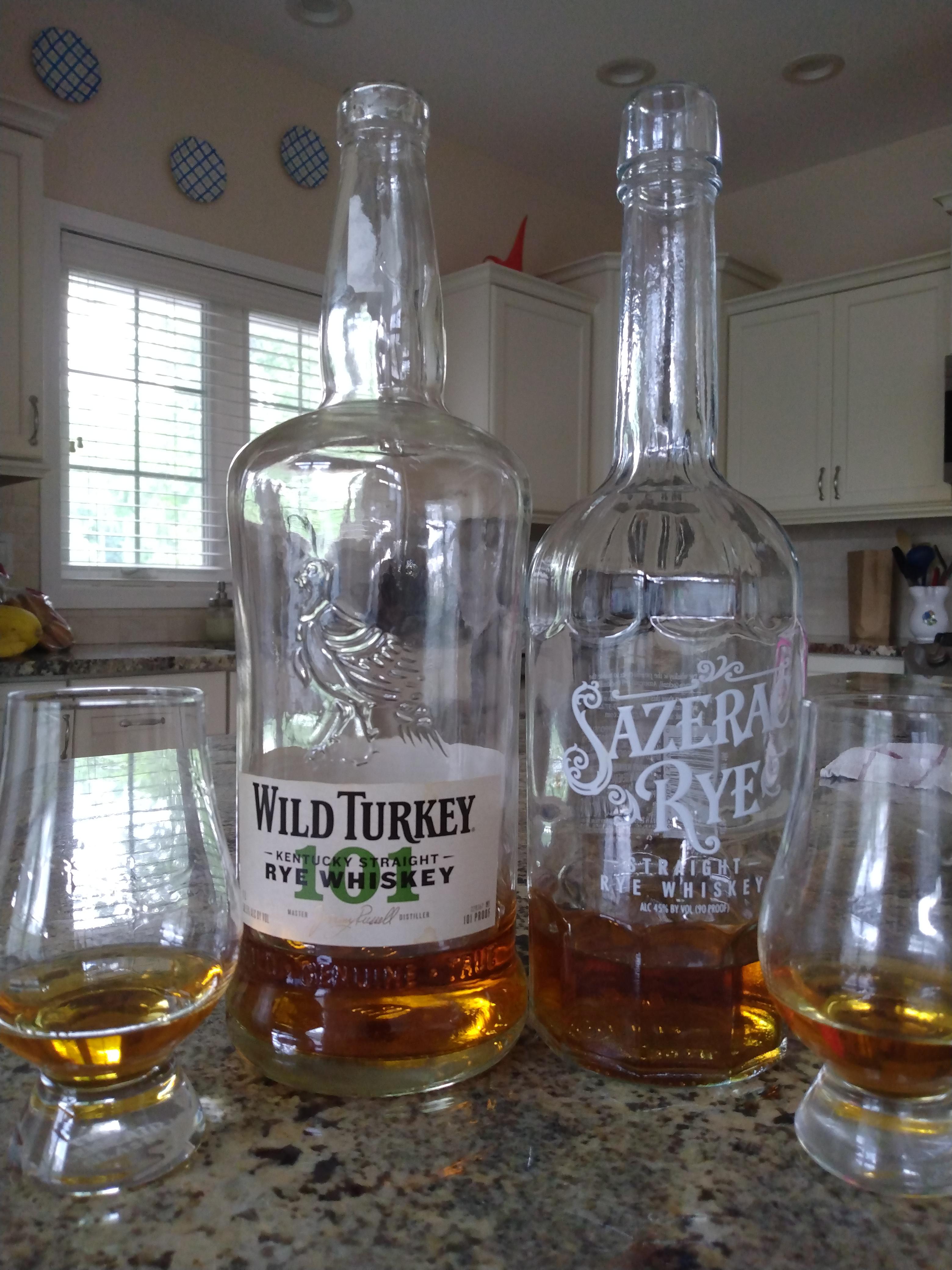 Entry level Rye faceoff r/whiskey