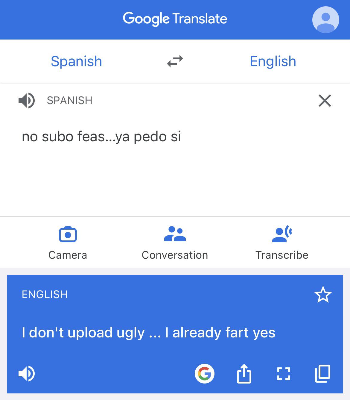 (Spanish>English) I saw this phrase on a bumper sticker. Tried Google