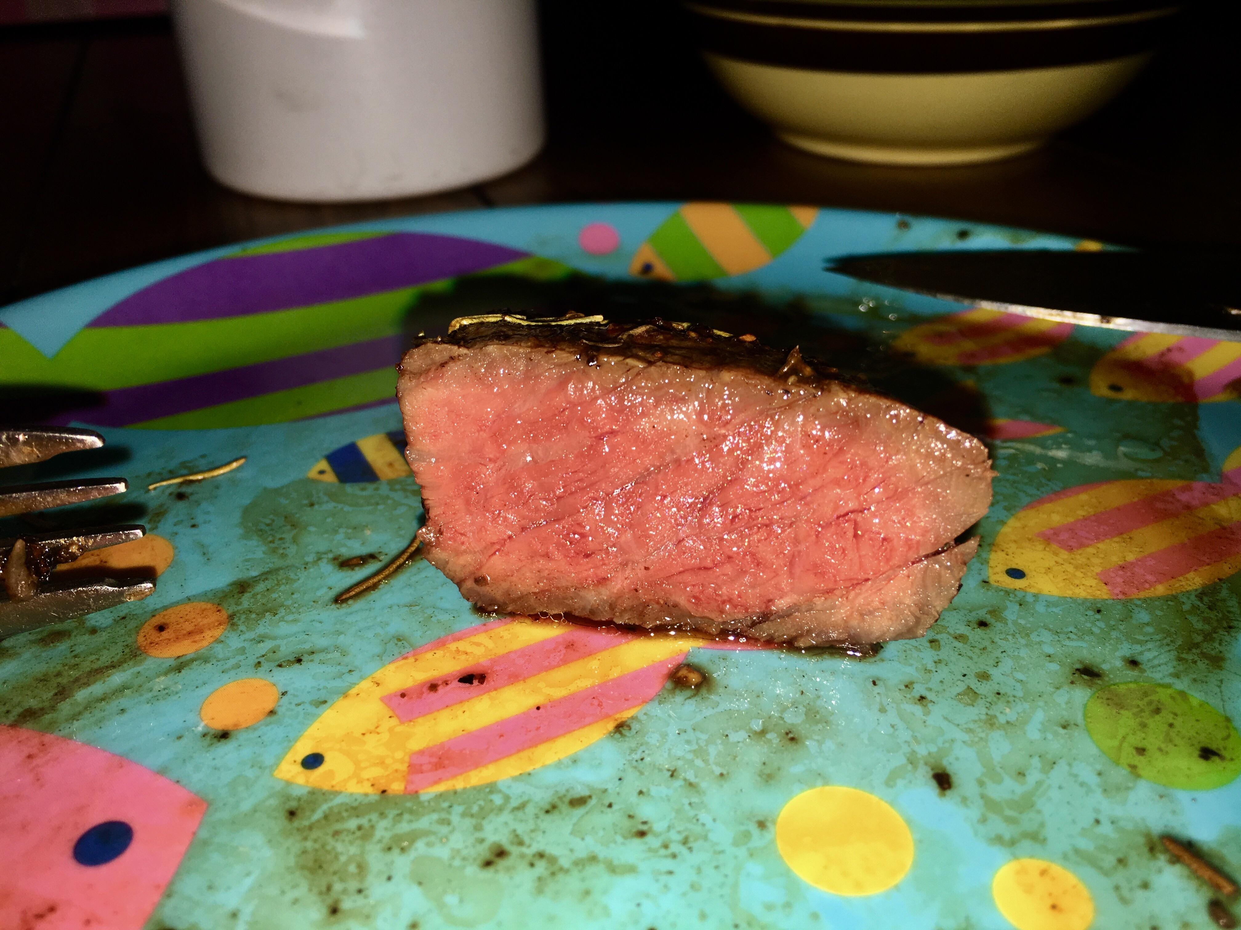 A fatty steak for one. USDA Prime Chuck r/steak