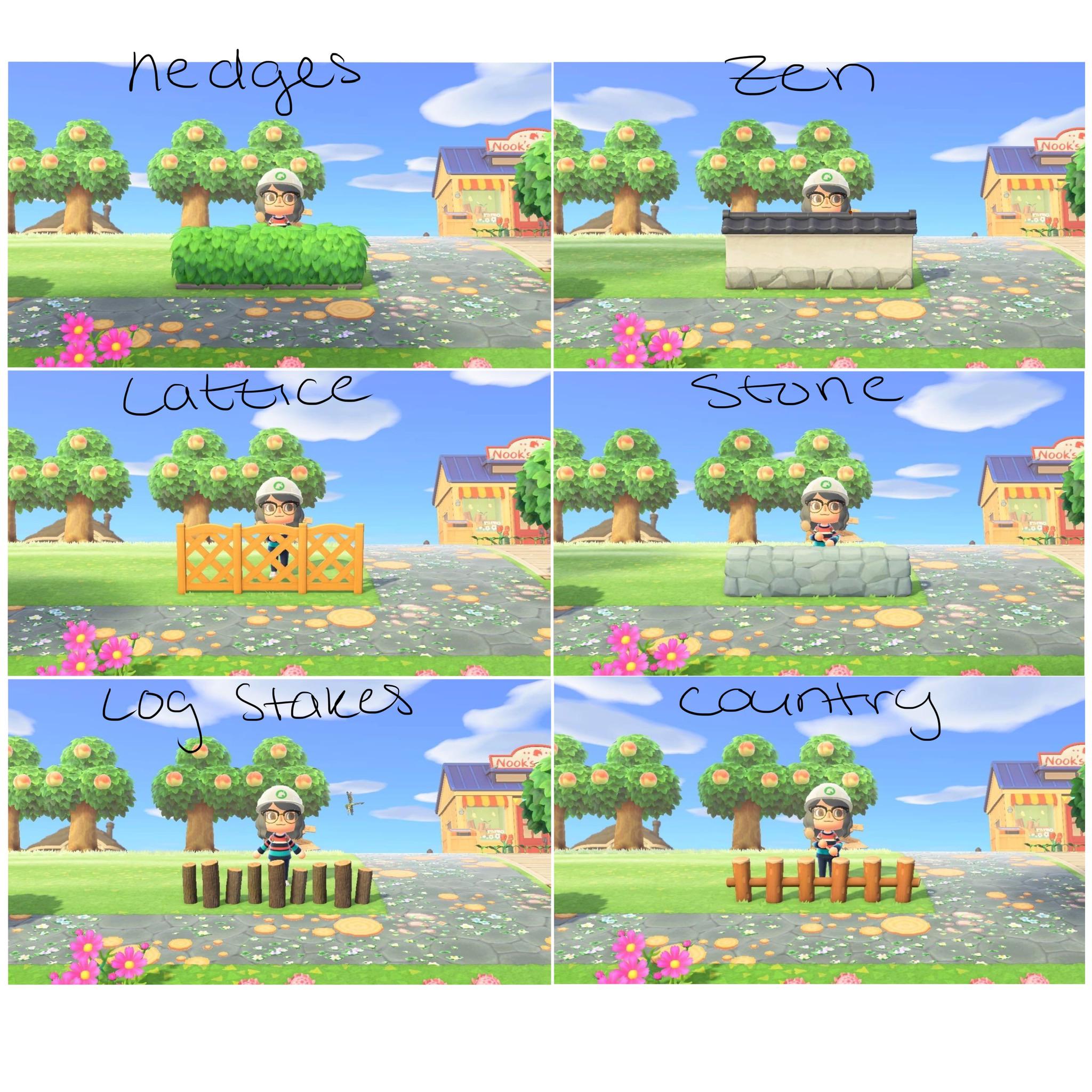 What fences should I use?? I really like the log stakes, but that’s so