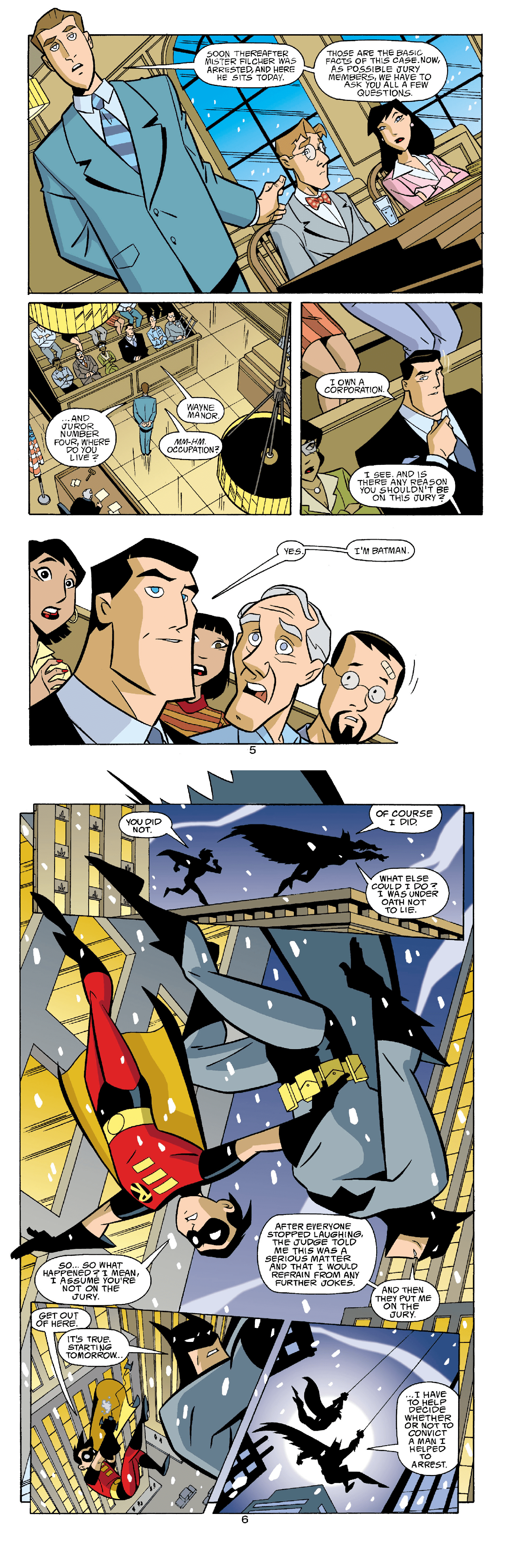 My favorite Batman stories show him as a person [Gotham Adventures v1