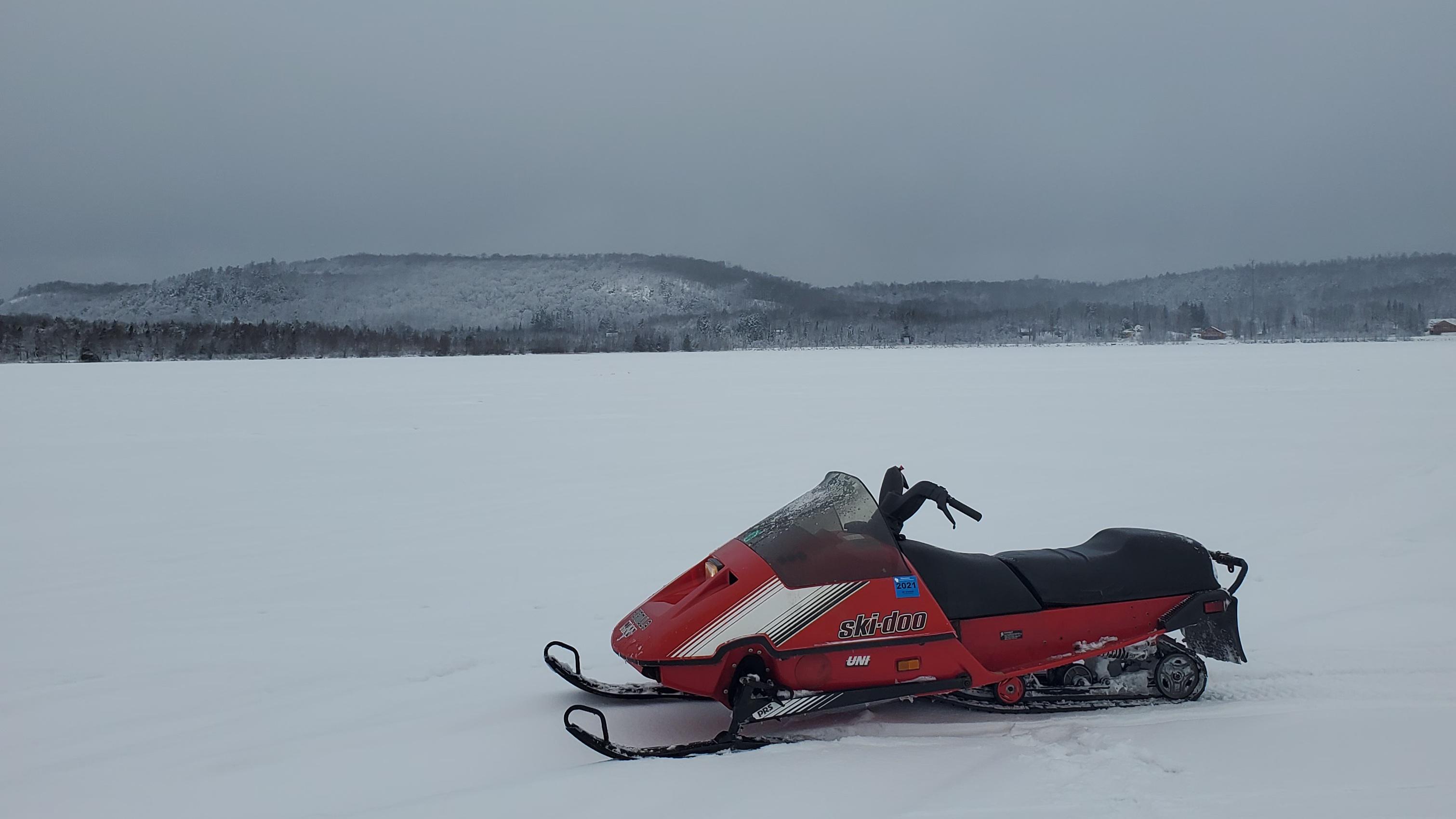 1988 ski doo formula plus @ lake gogebic : r/snowmobiling
