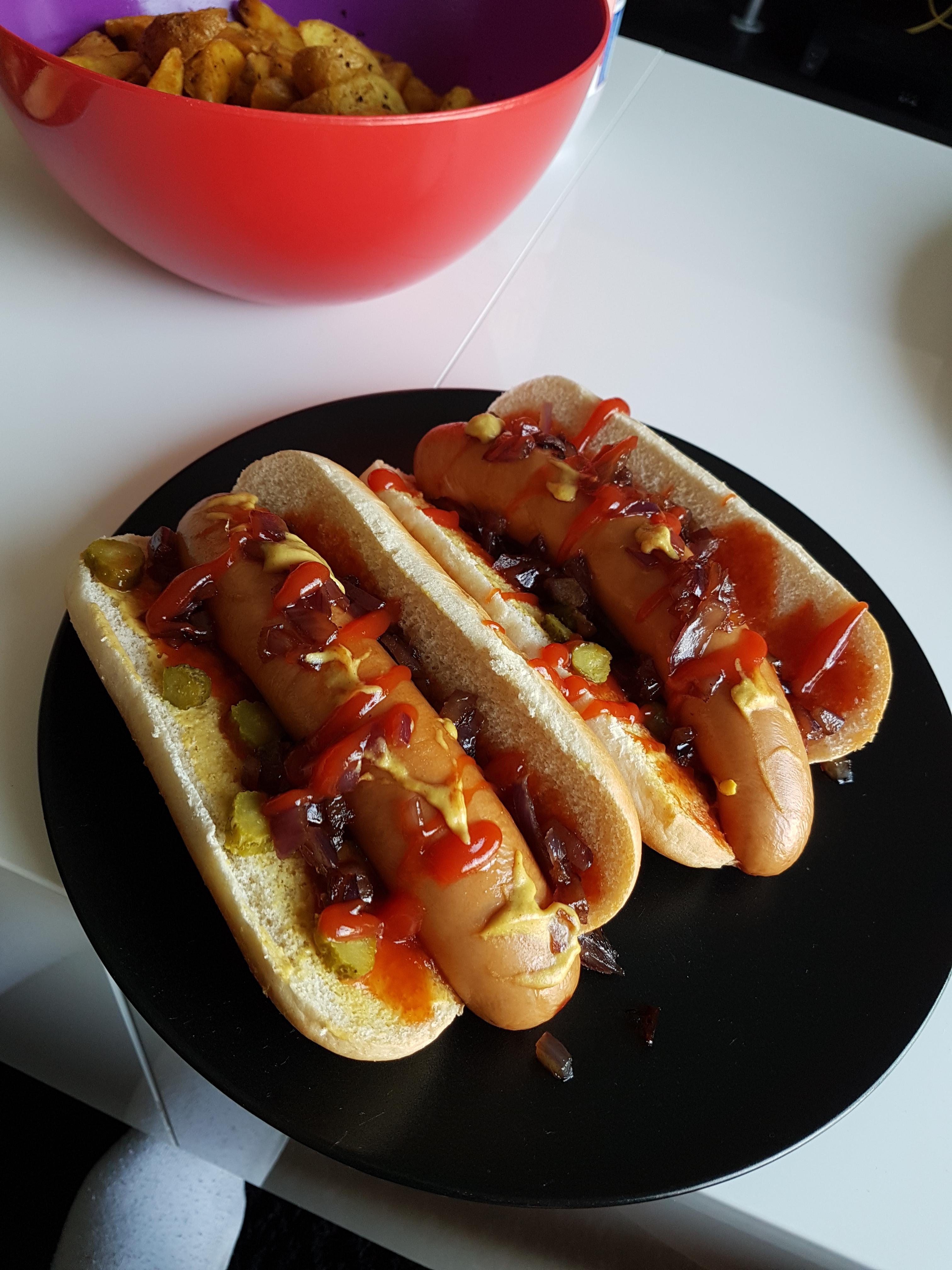 [Homemade] hot dogs r/food