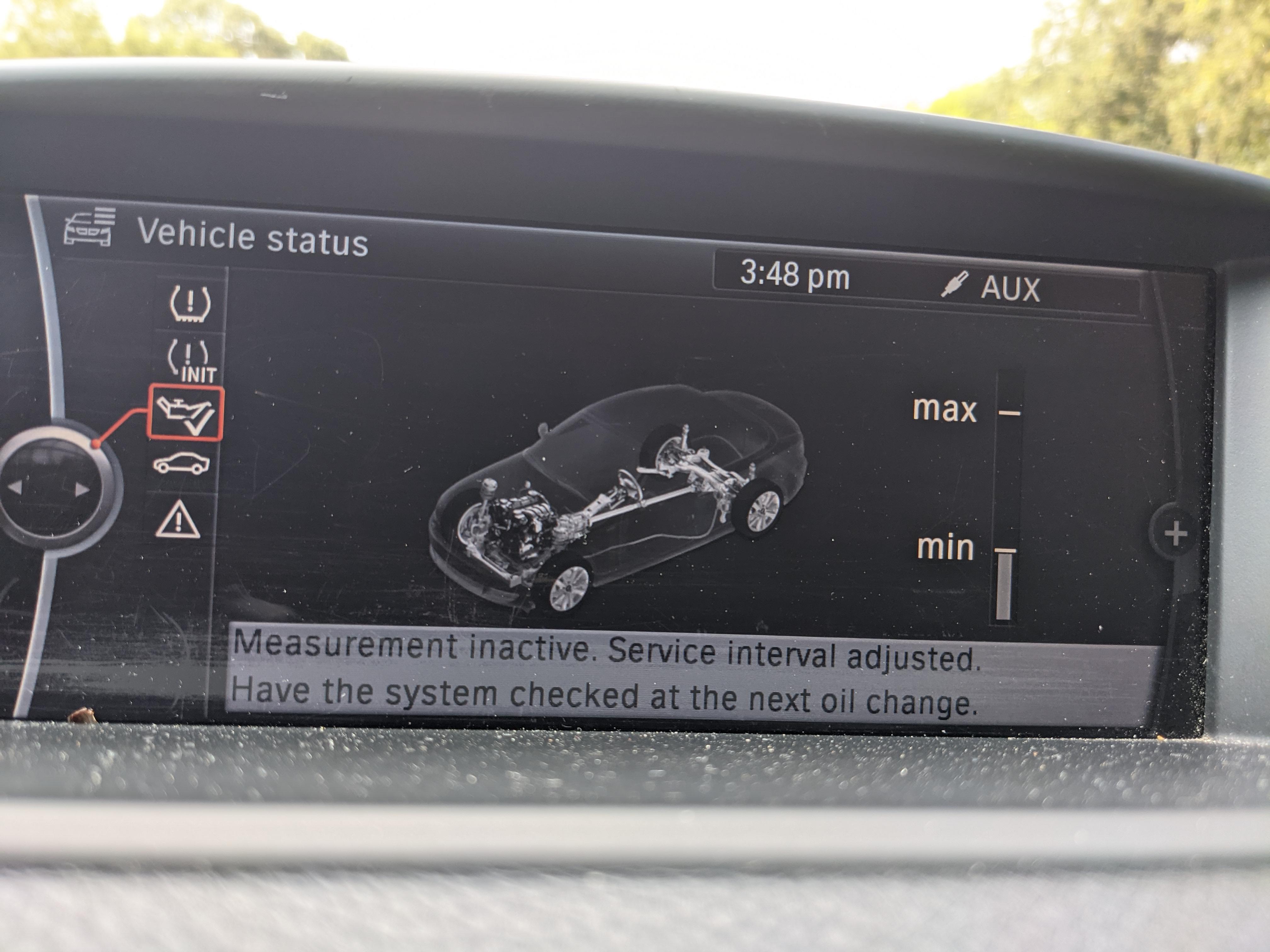 2011 135i N55 Oil Level Detection Inactive does the sensor need to be