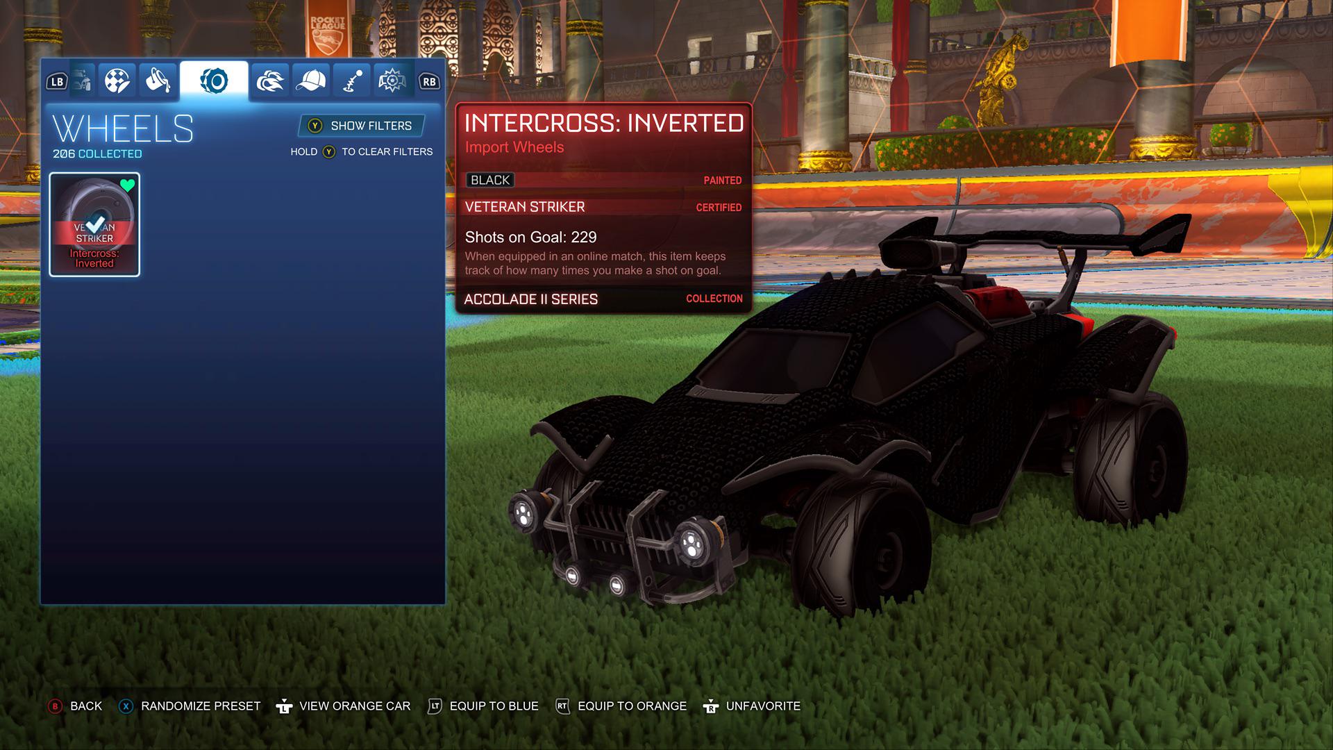 The best tournament black wheels in game r/rltournamentrewards