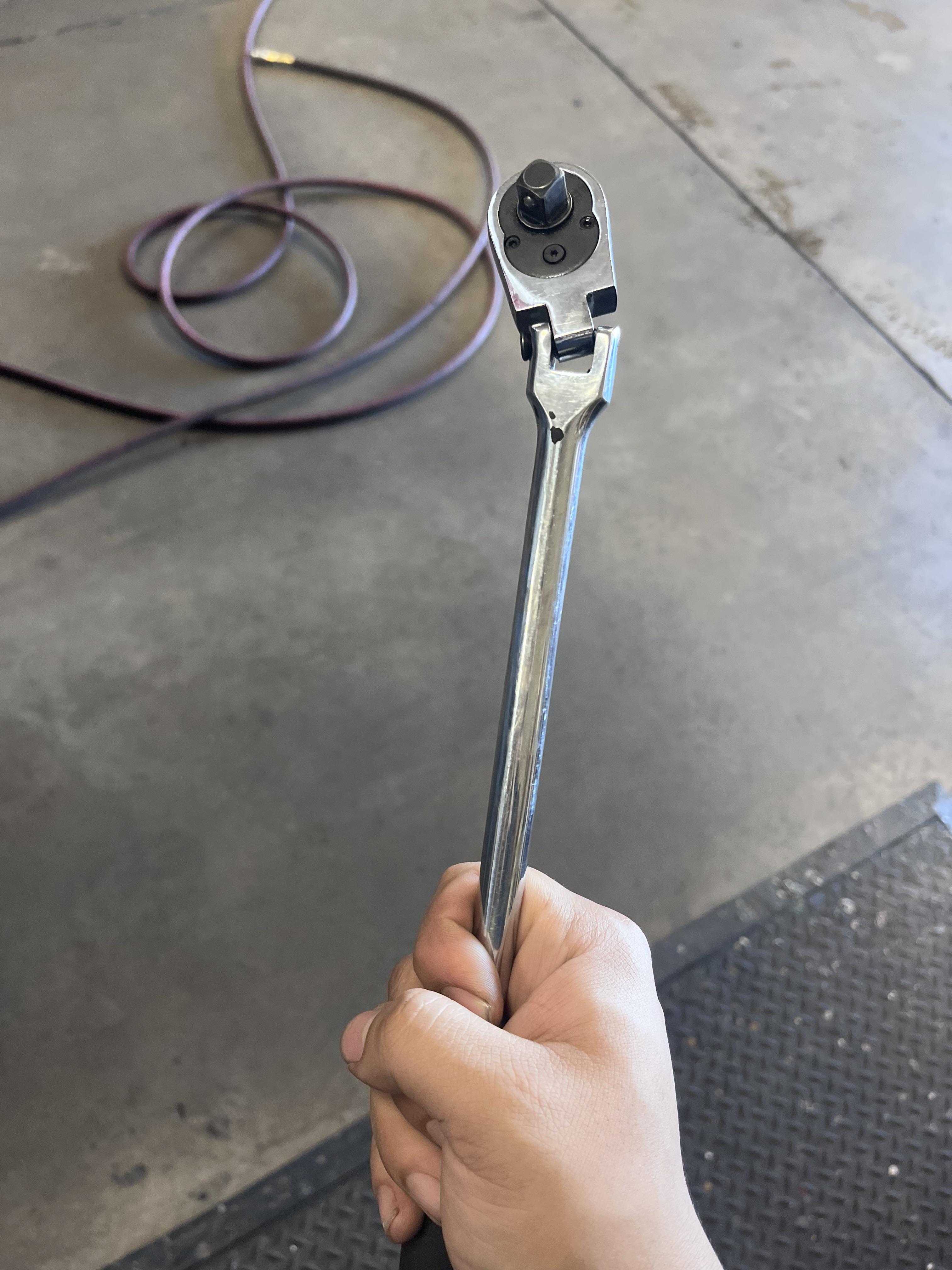Harbor freight ICON ratchet was unable to take calipers off a ford