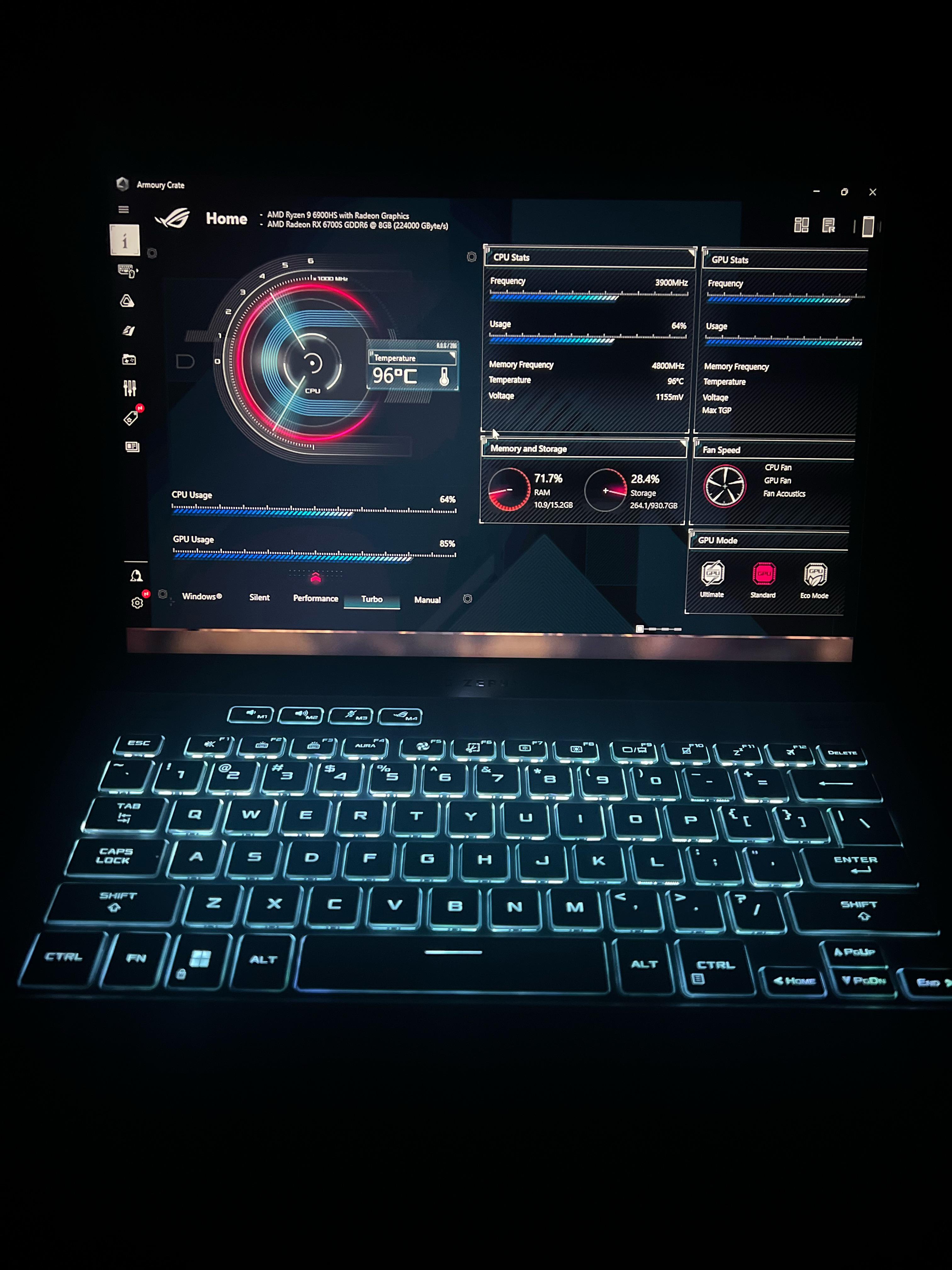 Are these temperatures ok? r/GamingLaptops