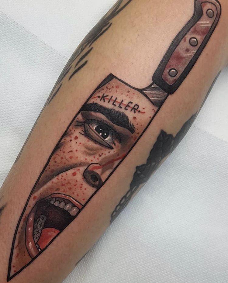 american psycho by zamacola_tattoo, thoughts