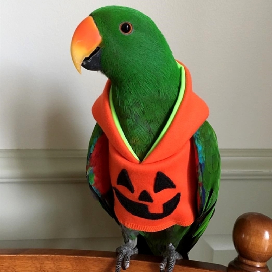 Ready to Halloween 🎃 r/parrots