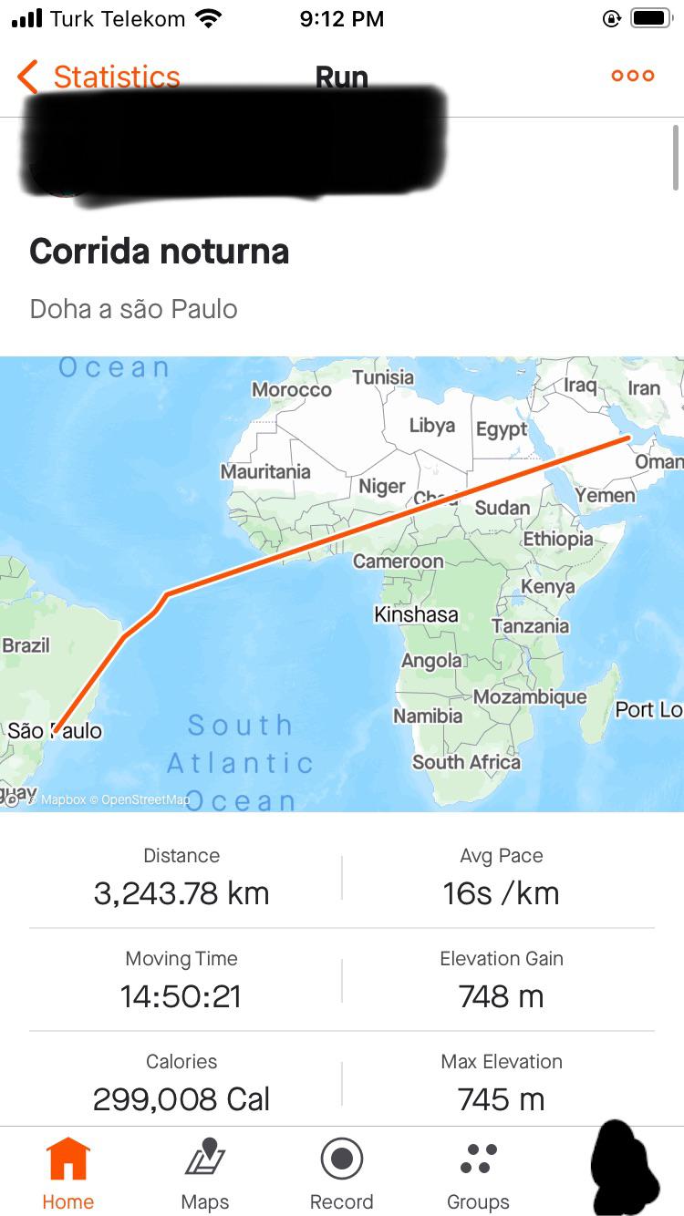 Strava is now for flight tracking. I can’t believe how stupid people