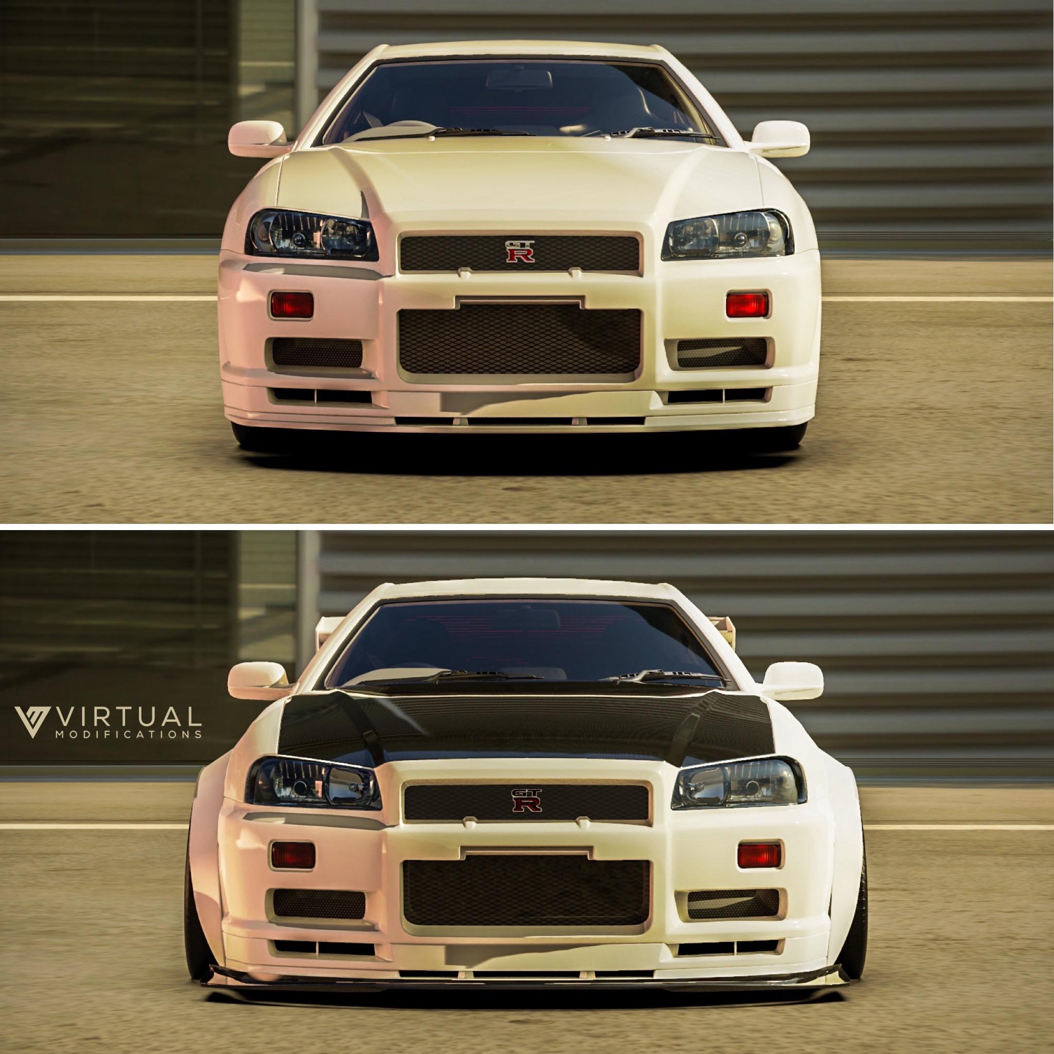 Nissan Skyline R34 Body Kit