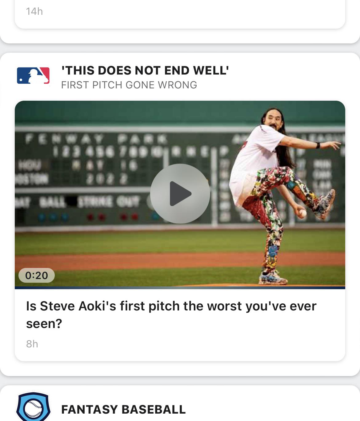 Not a chance. Somebody out there has thrown a worse pitch r/howardstern