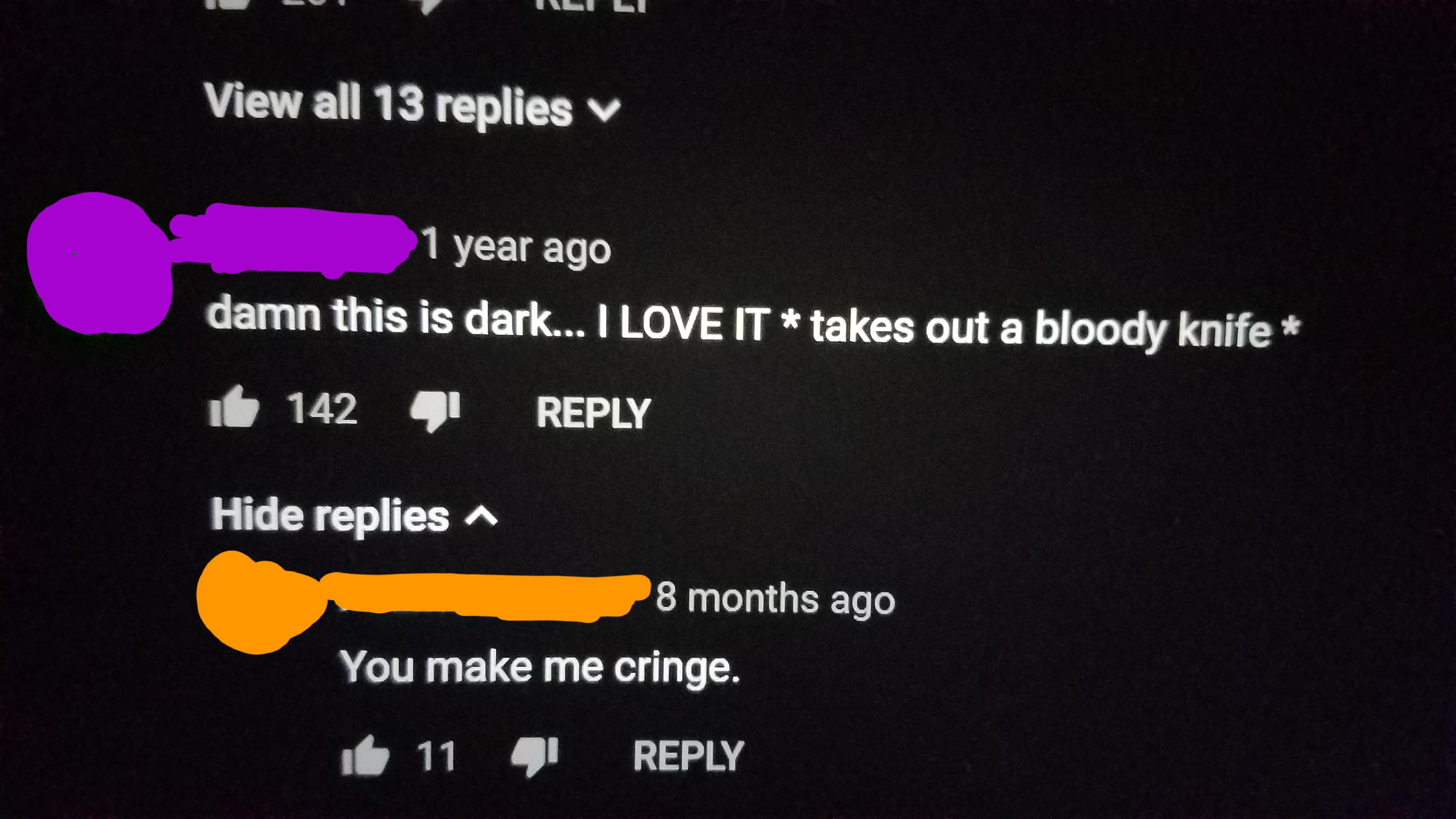 Calm down man, it's just a lyric video creepyasterisks