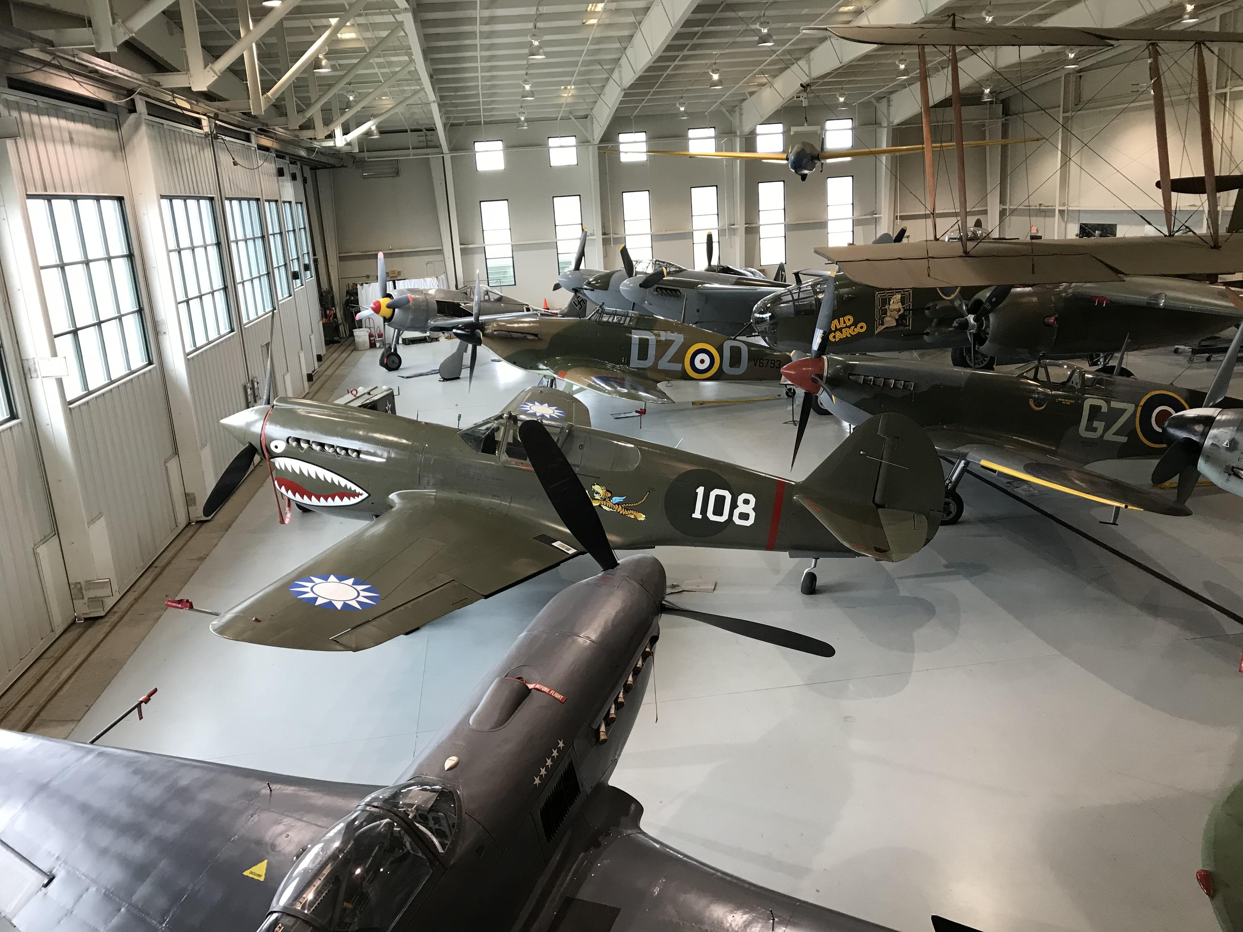 The Army Hangar to my local air museum, the Military Aviation Museum, Virginia Beach, Virginia