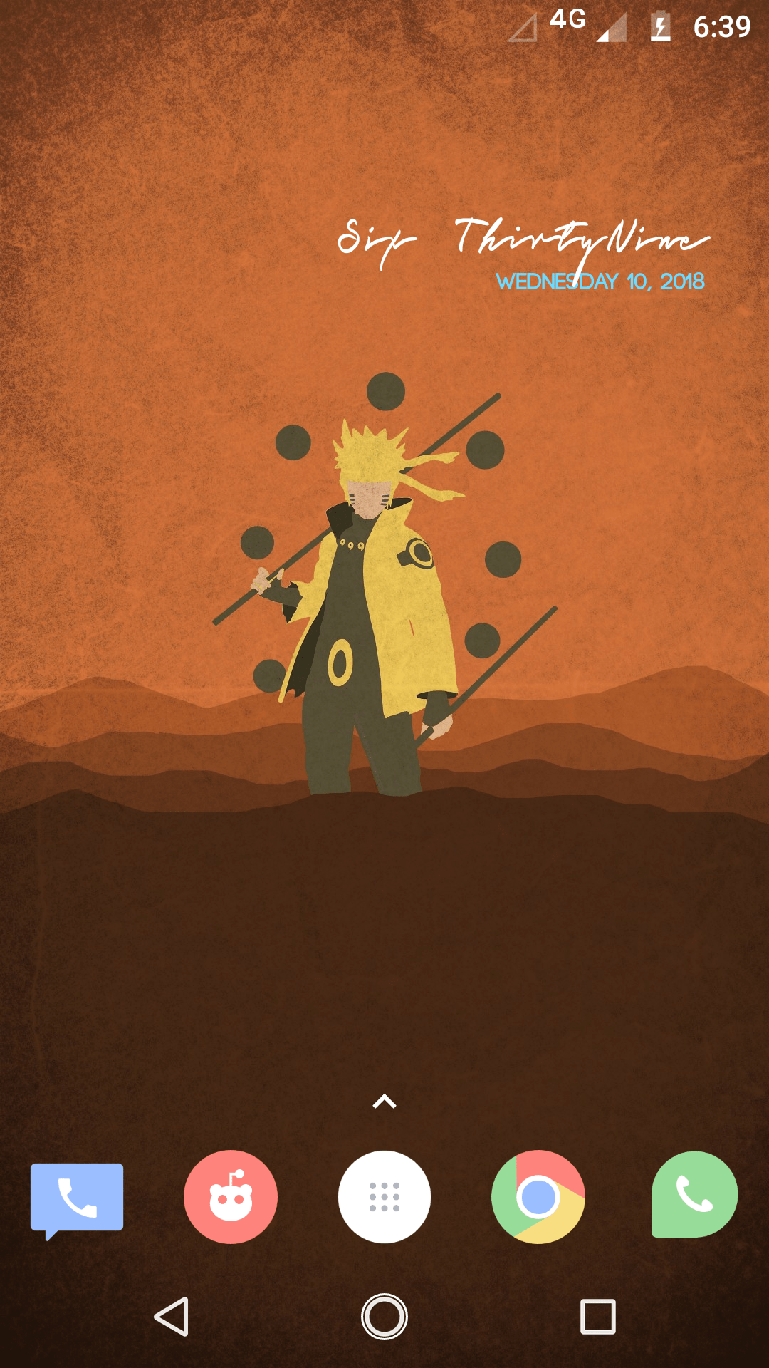 [Theme] Naruto Shippuden androidthemes