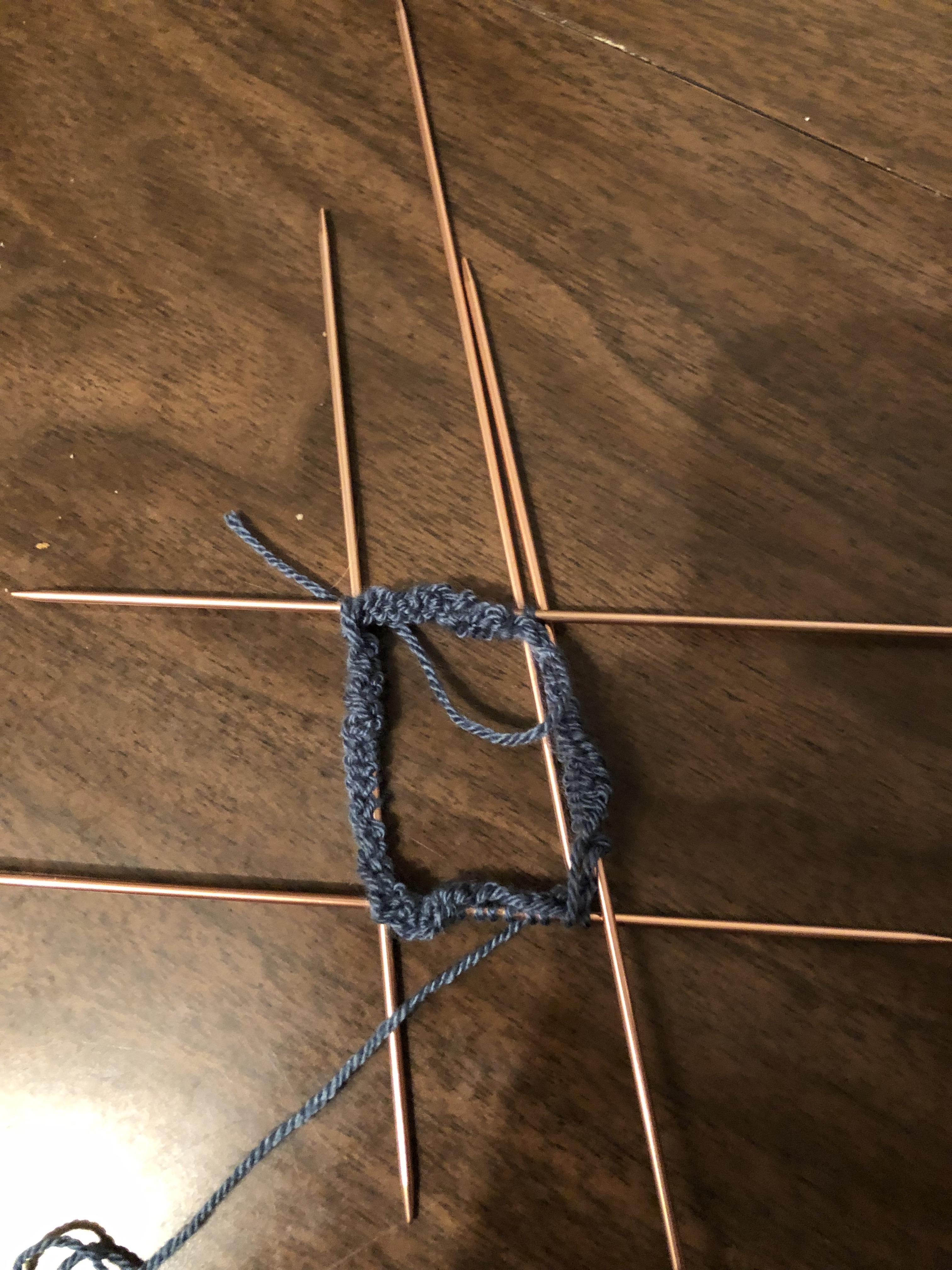 First time using dpns, first sock r/knitting