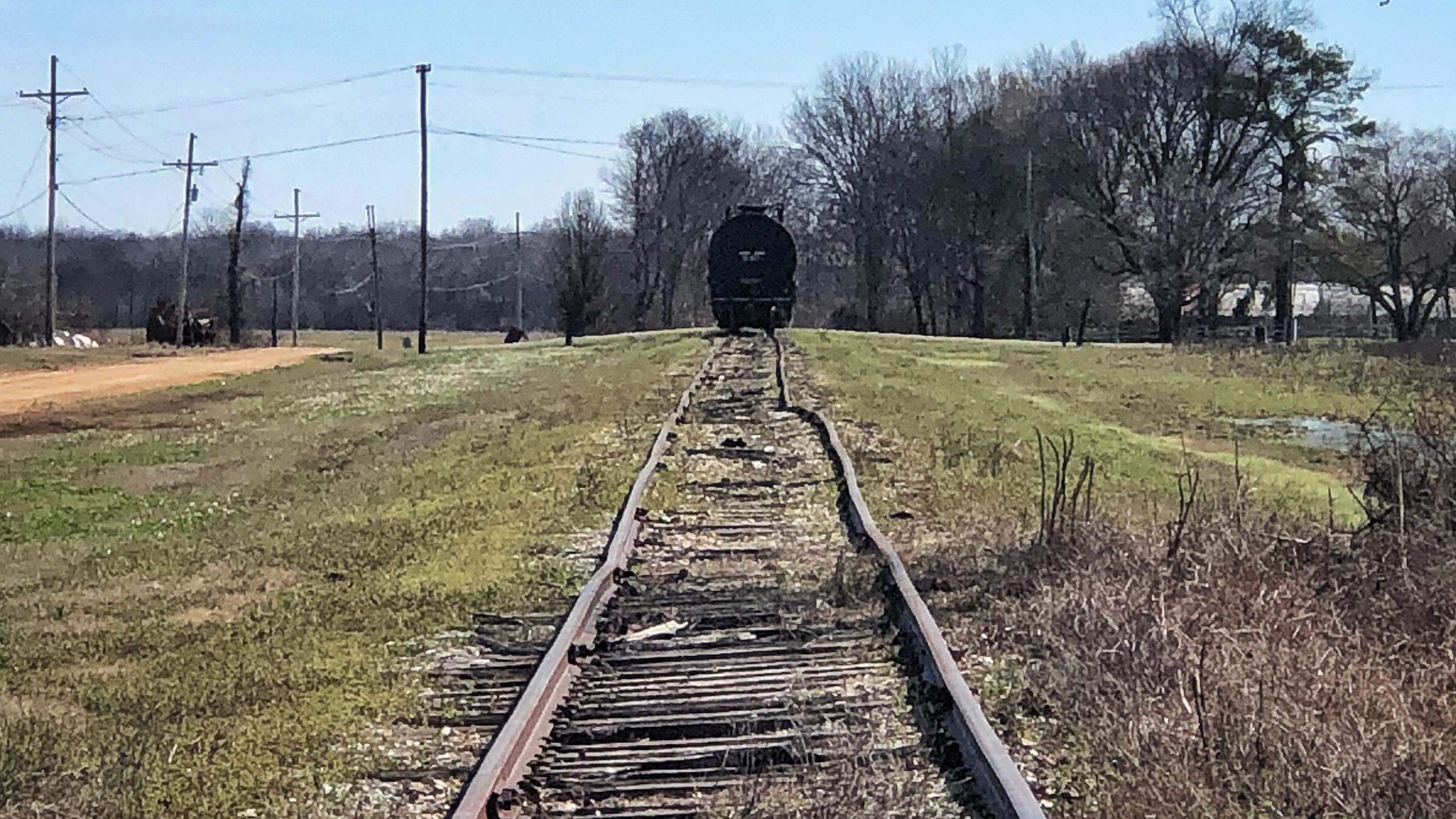 Tutwiler, MS. Wildly enough, the line is still used, but I believe more