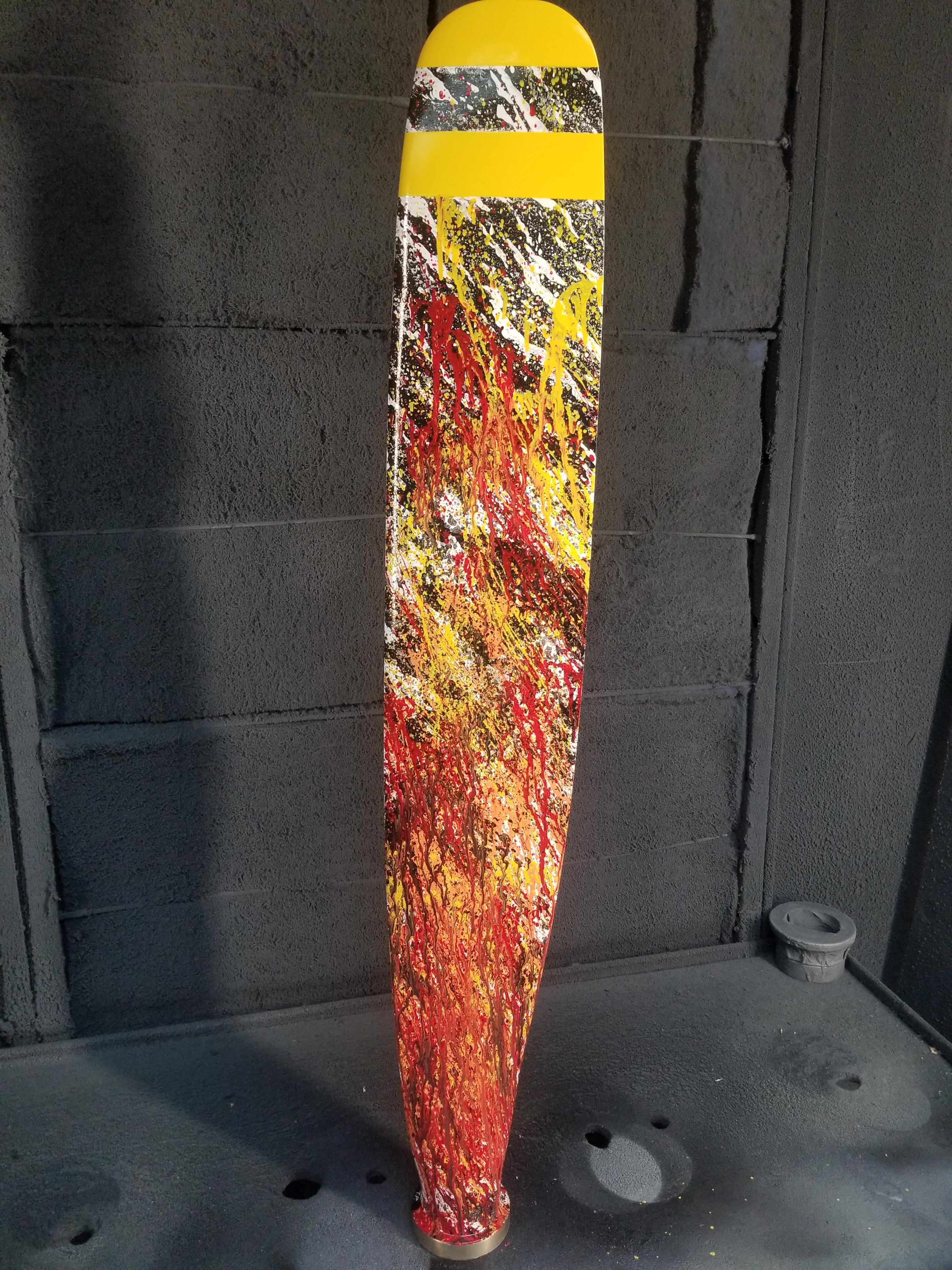 Hi, I paint airplane propellers for a living and occasionally, I get to